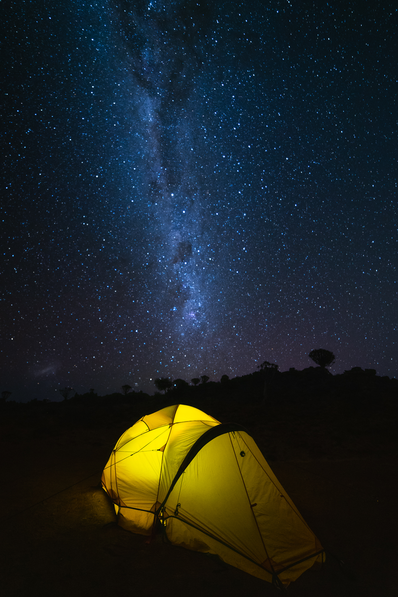 Kamperen in Namibië