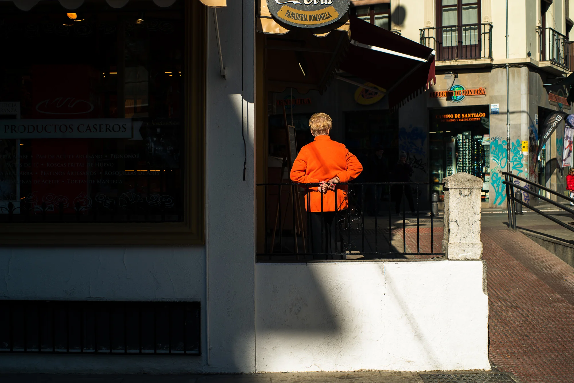Vrouw in de zon