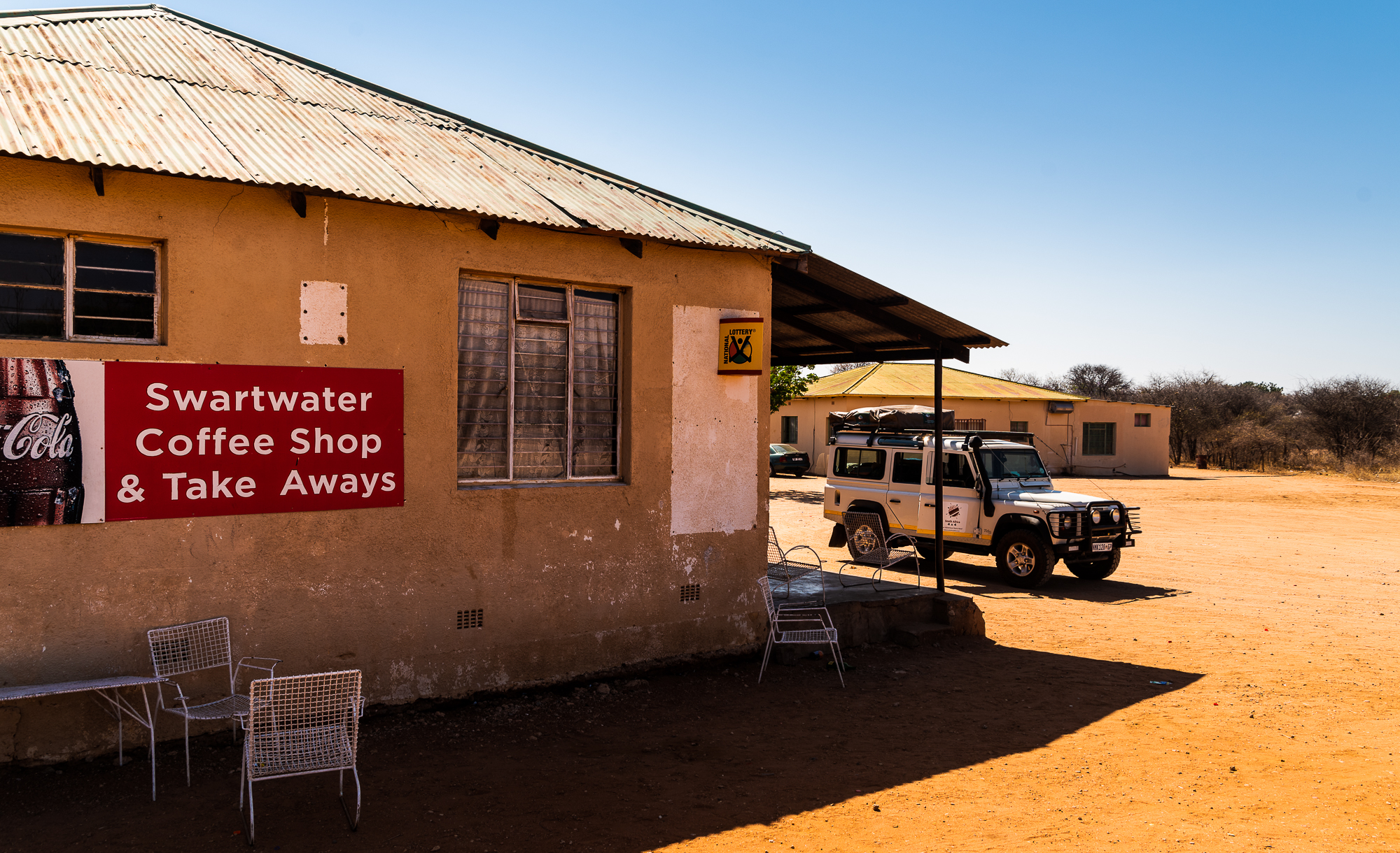 Pauze in Swartwater
