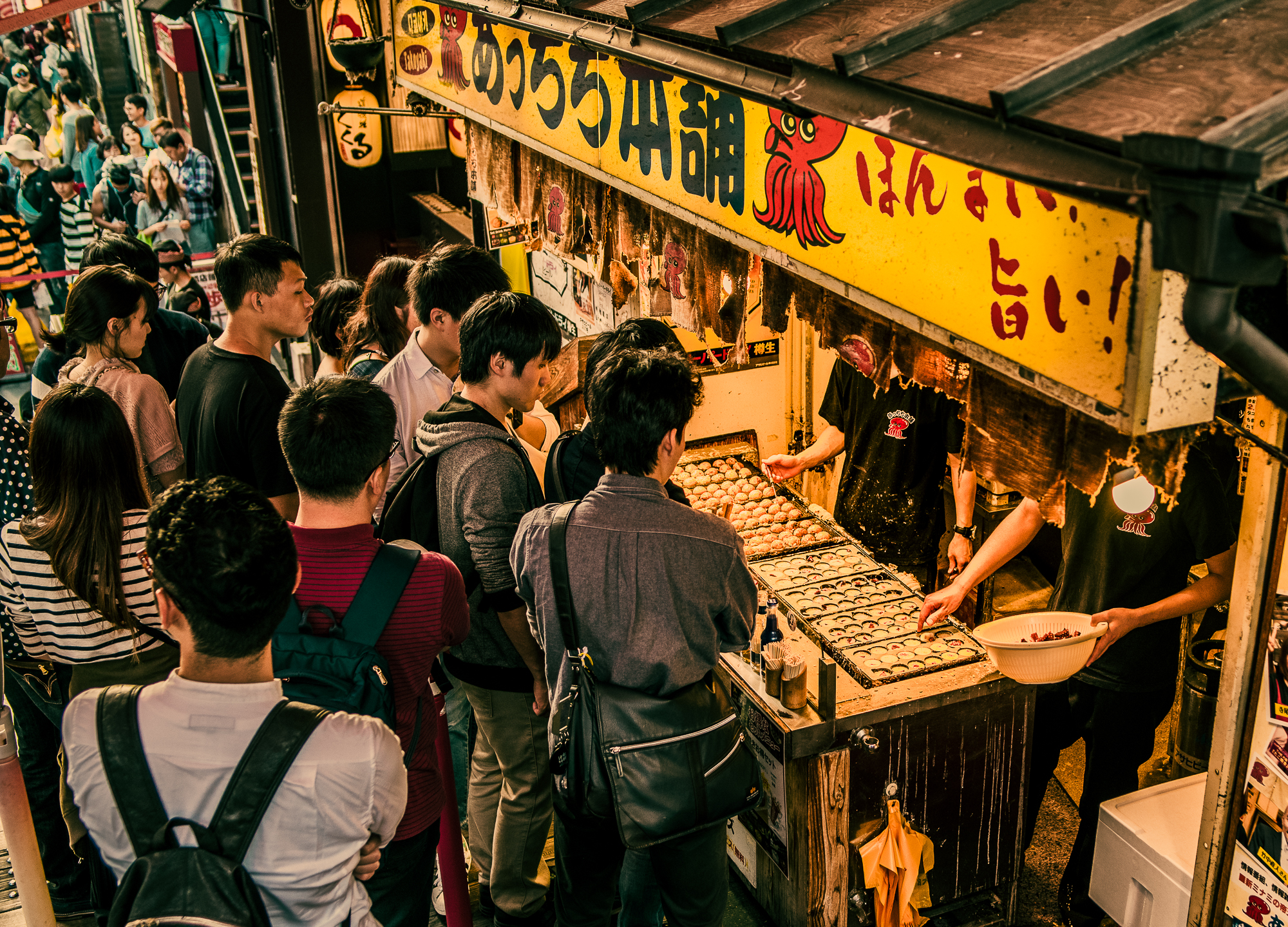 Takoyaki productie