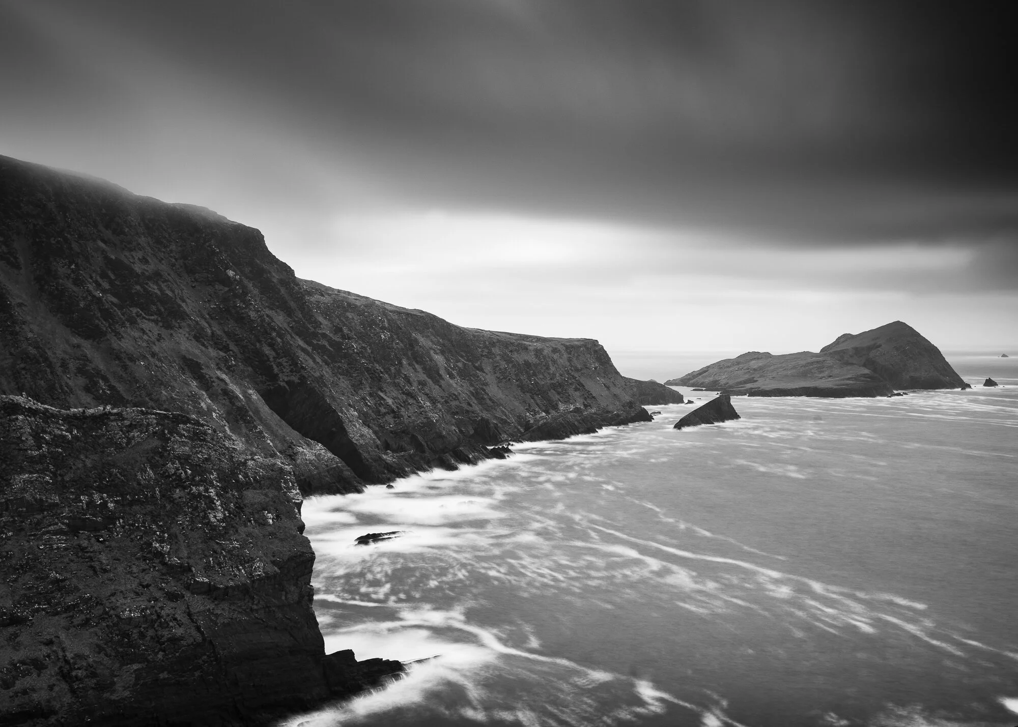De woeste kust bij Portmagee