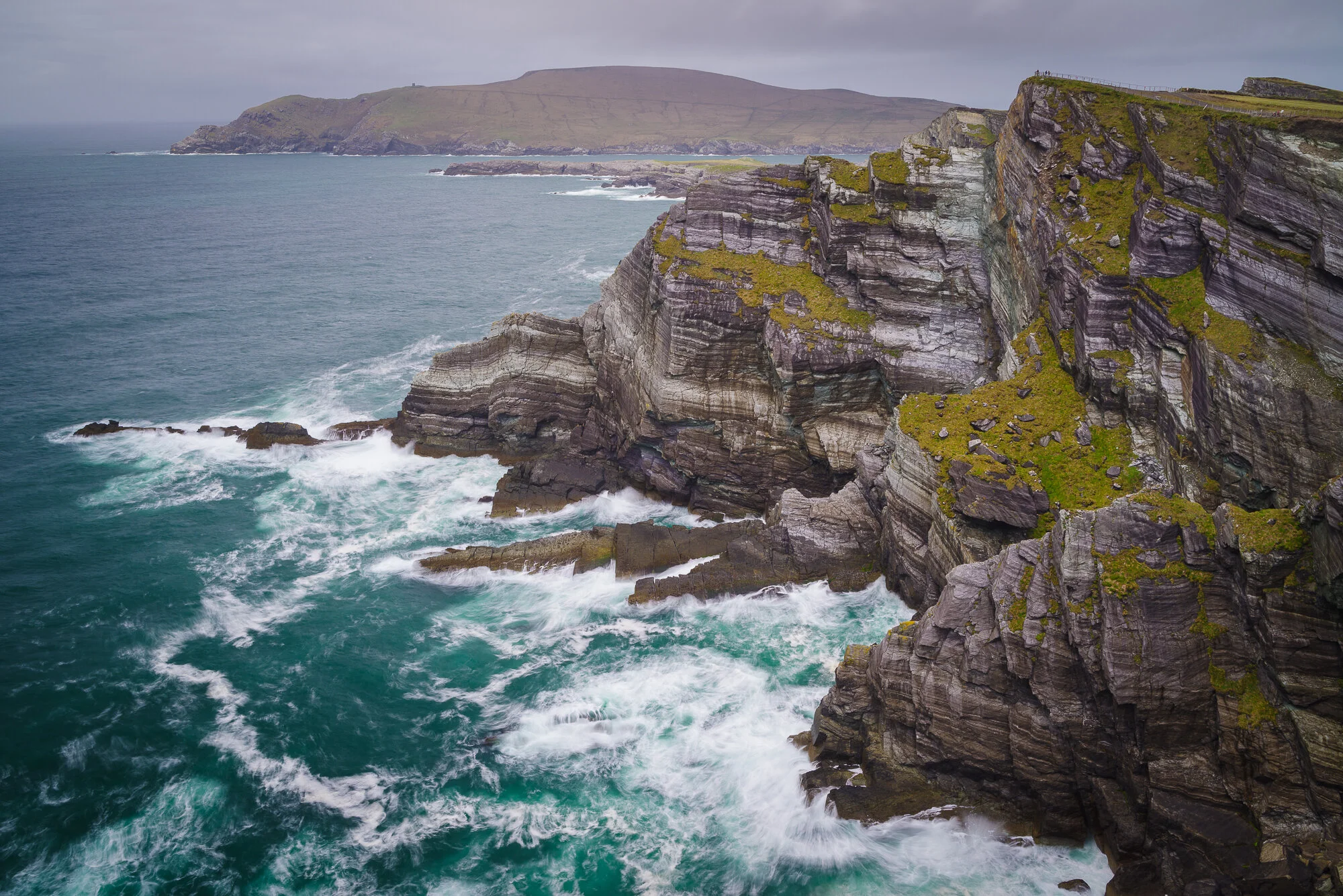 De duizingwekkende kliffen bij Portmagee