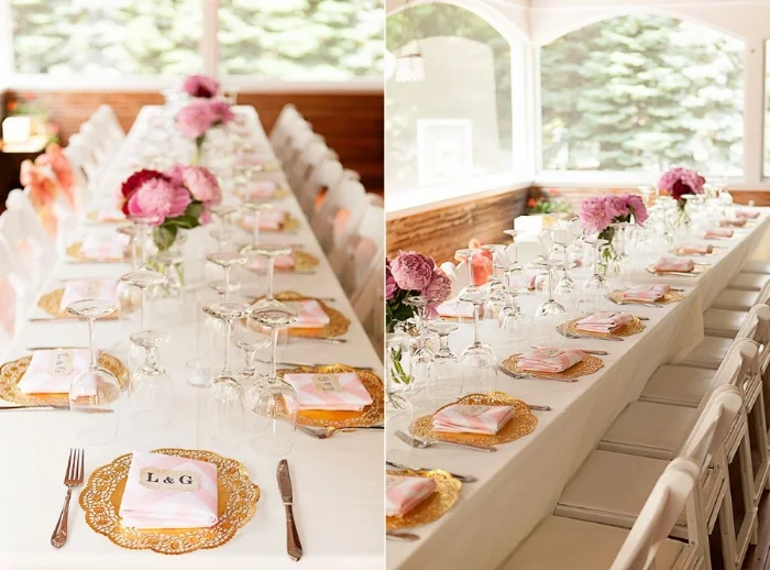 Find doilies here. A perfect alternative to charger plates.