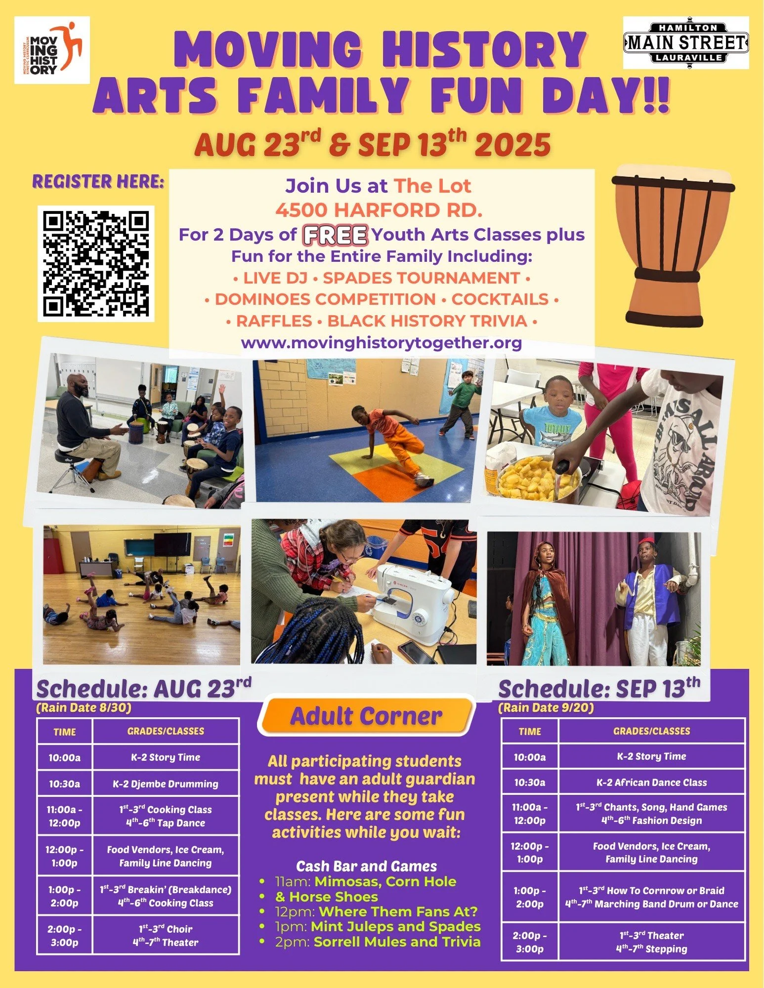 Moving History FREE Arts Family Fun Day!