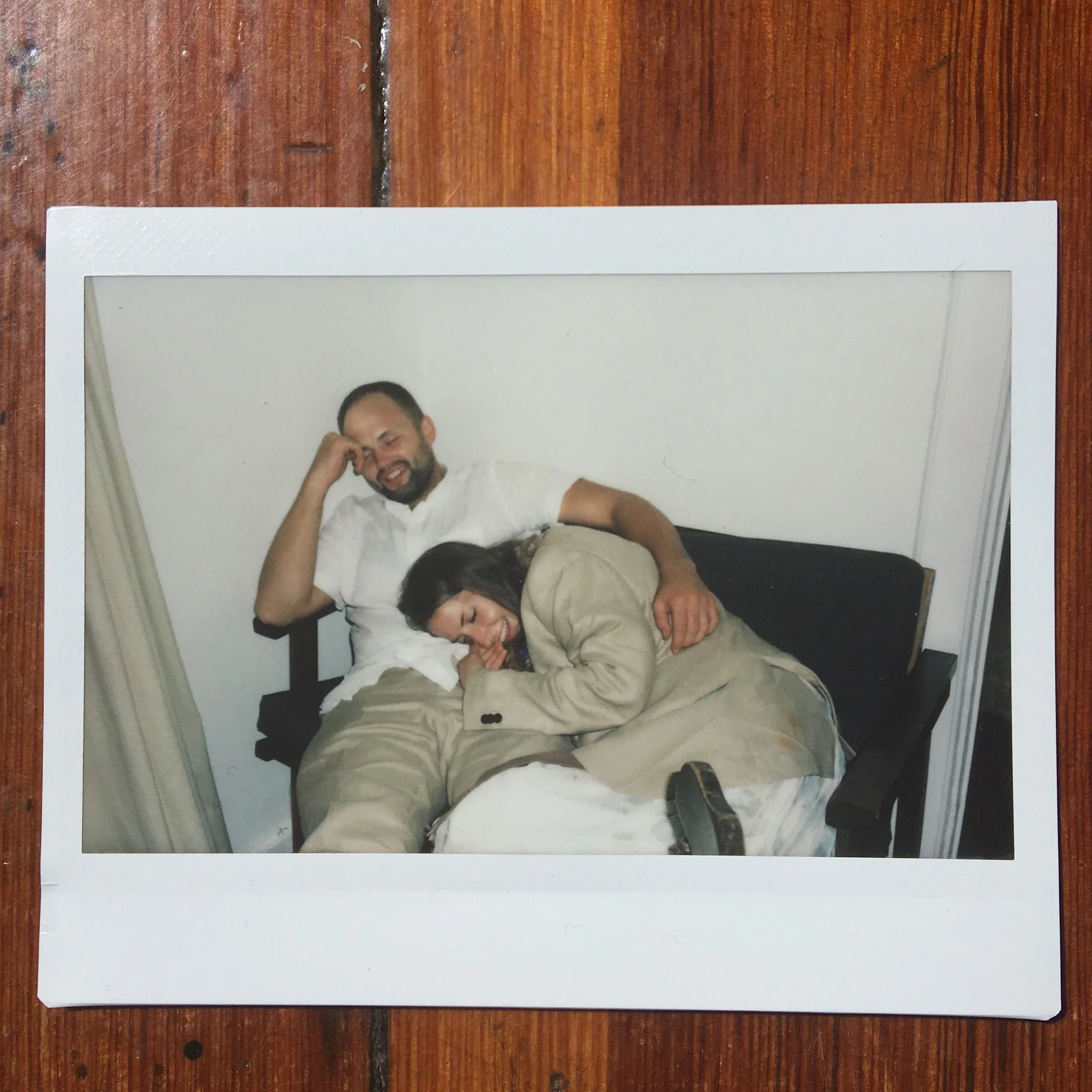 Sergiusz and I at 6am after our wedding celebration. Tolstrup, Denmark / August 2016