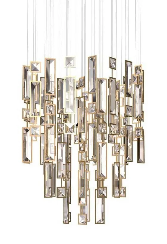 windfall contemporary crystal lighting