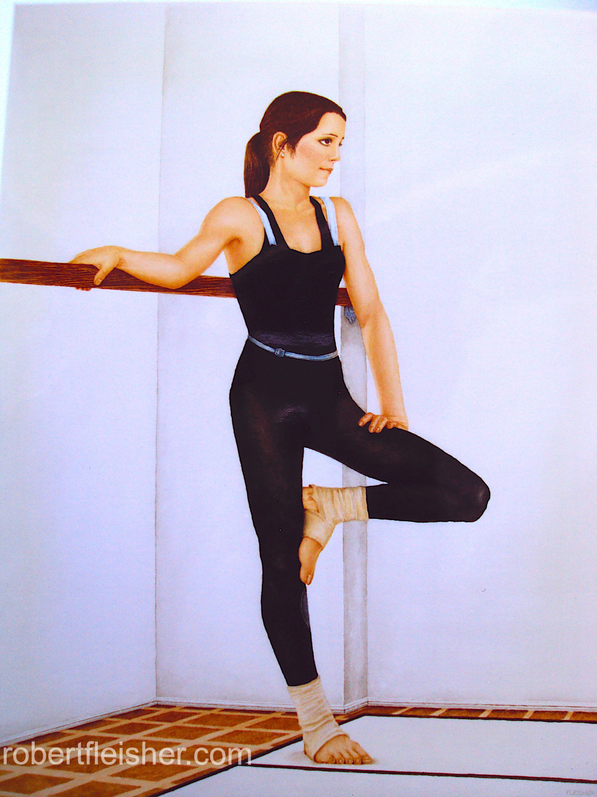 The Dancer   1982   28x22   watercolor