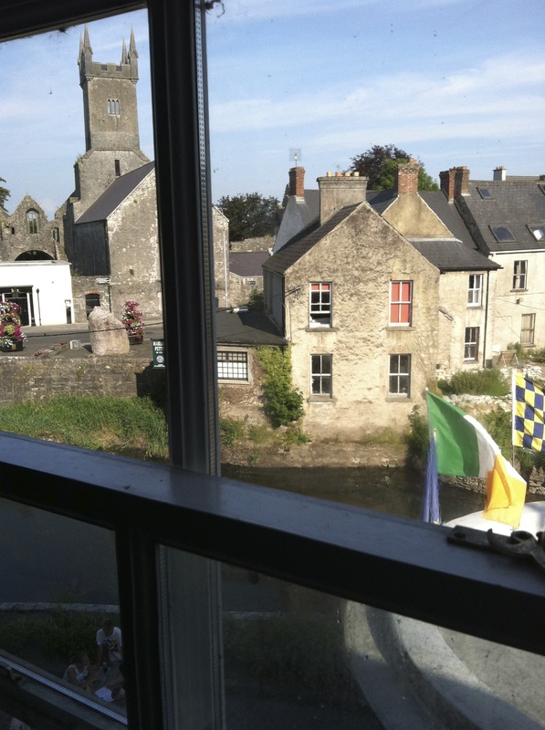 The view from the hostel