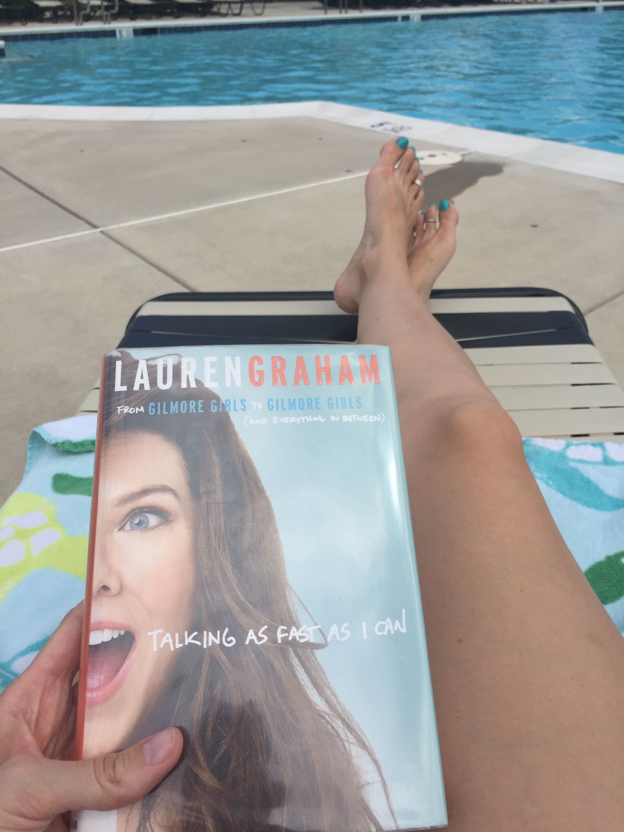 I'm really enjoying my staycation!