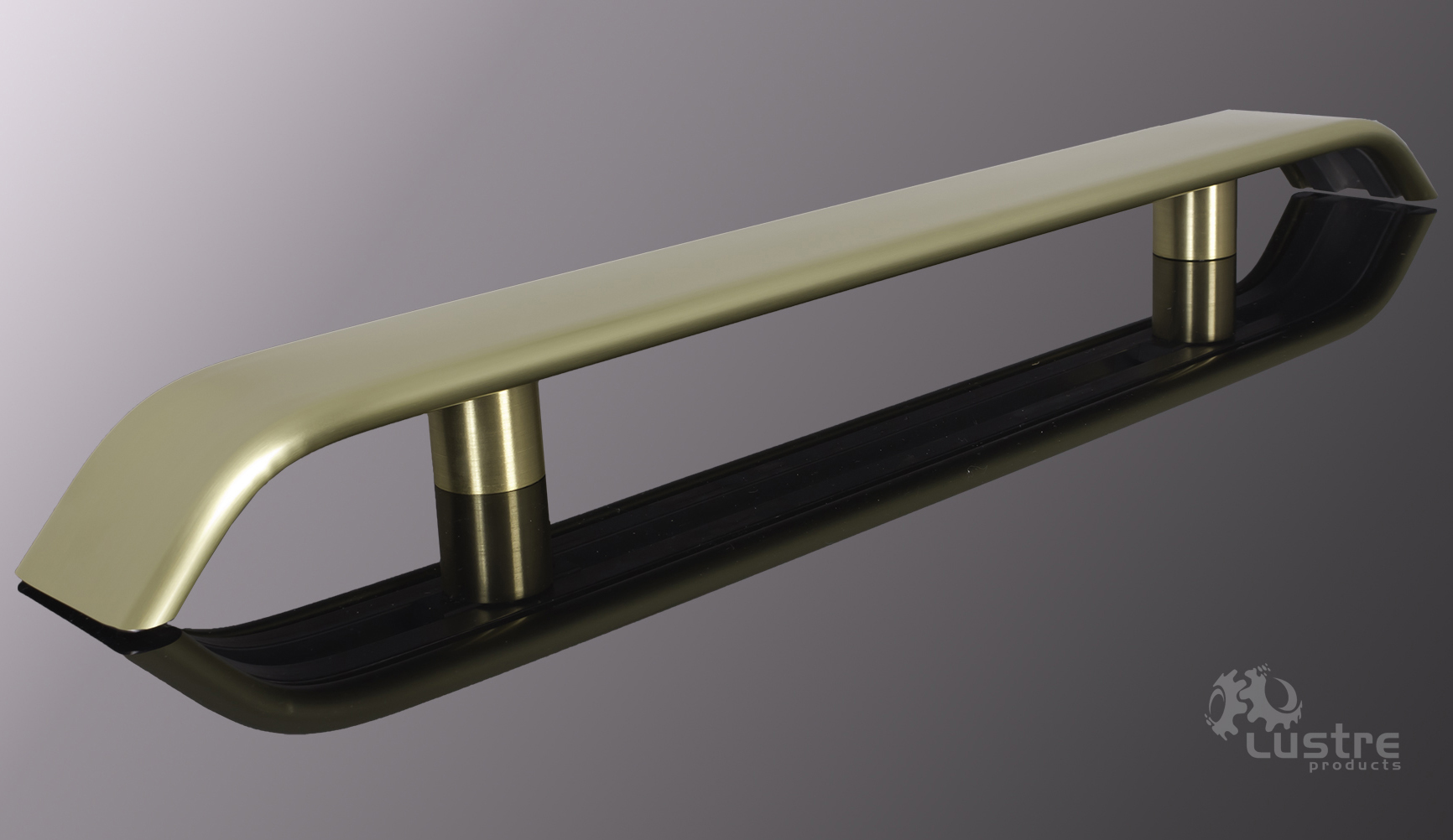 3.0" Extruded Yellow Brass #4 - Brushed