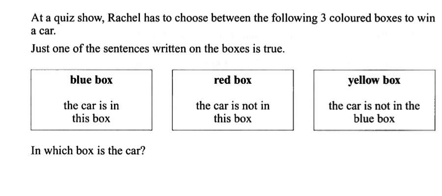 quiz show red car