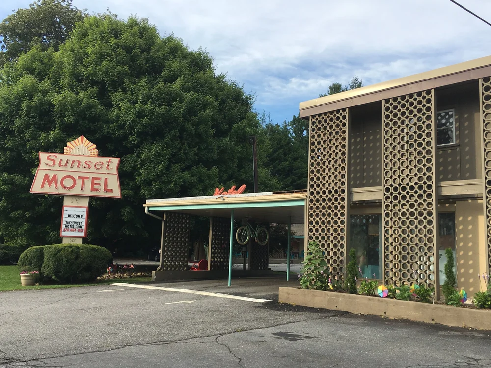 Cool hotel in Brevard, NC we stayed in