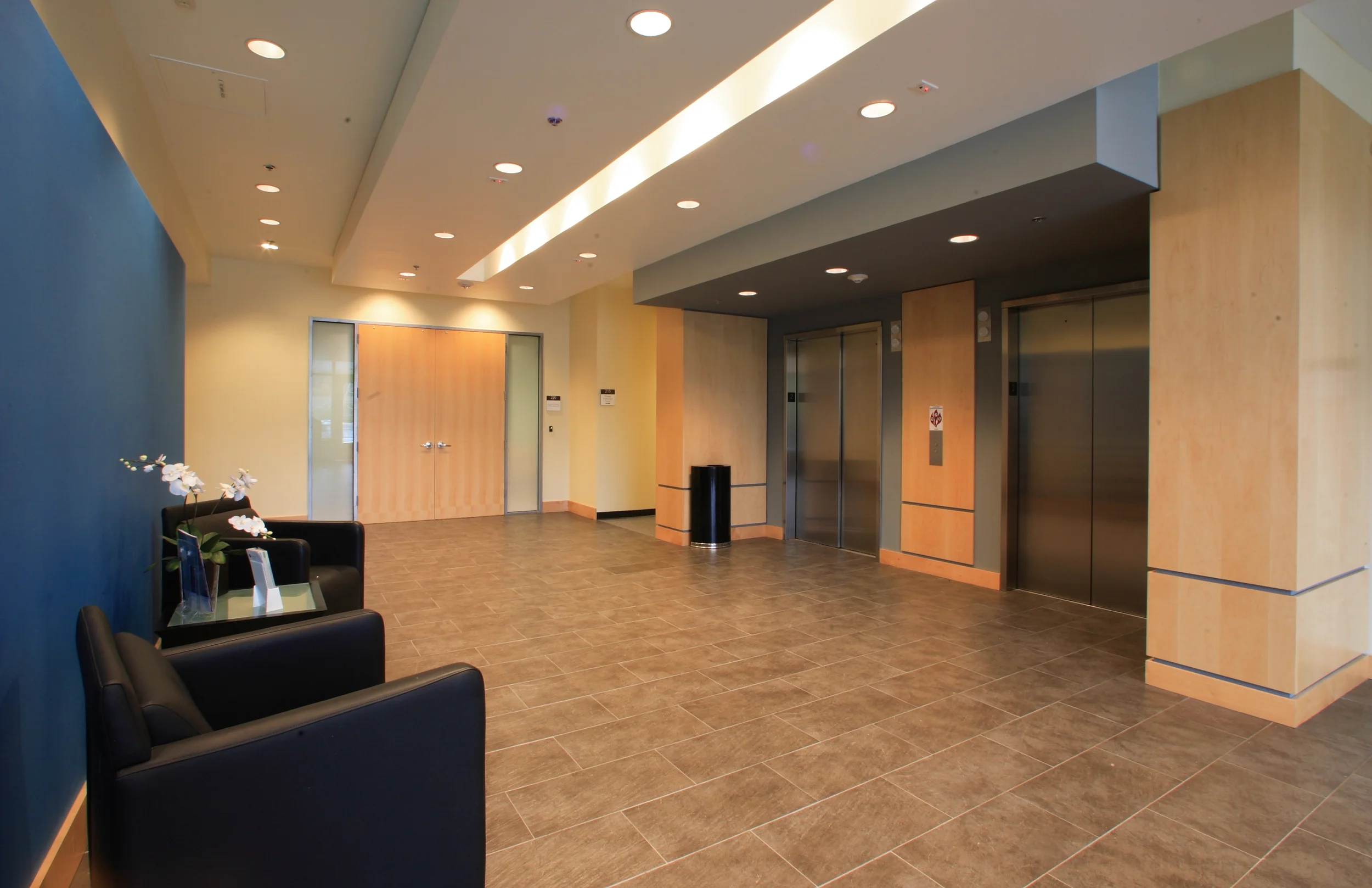  UNC Pediatrics is a 5,500 square foot pediatric clinic located in the first phase of medical office buildings at Southpoint Professional Center in Durham, NC.  The suite houses thirteen exam rooms, a procedure room, an on‐site laboratory, as well as