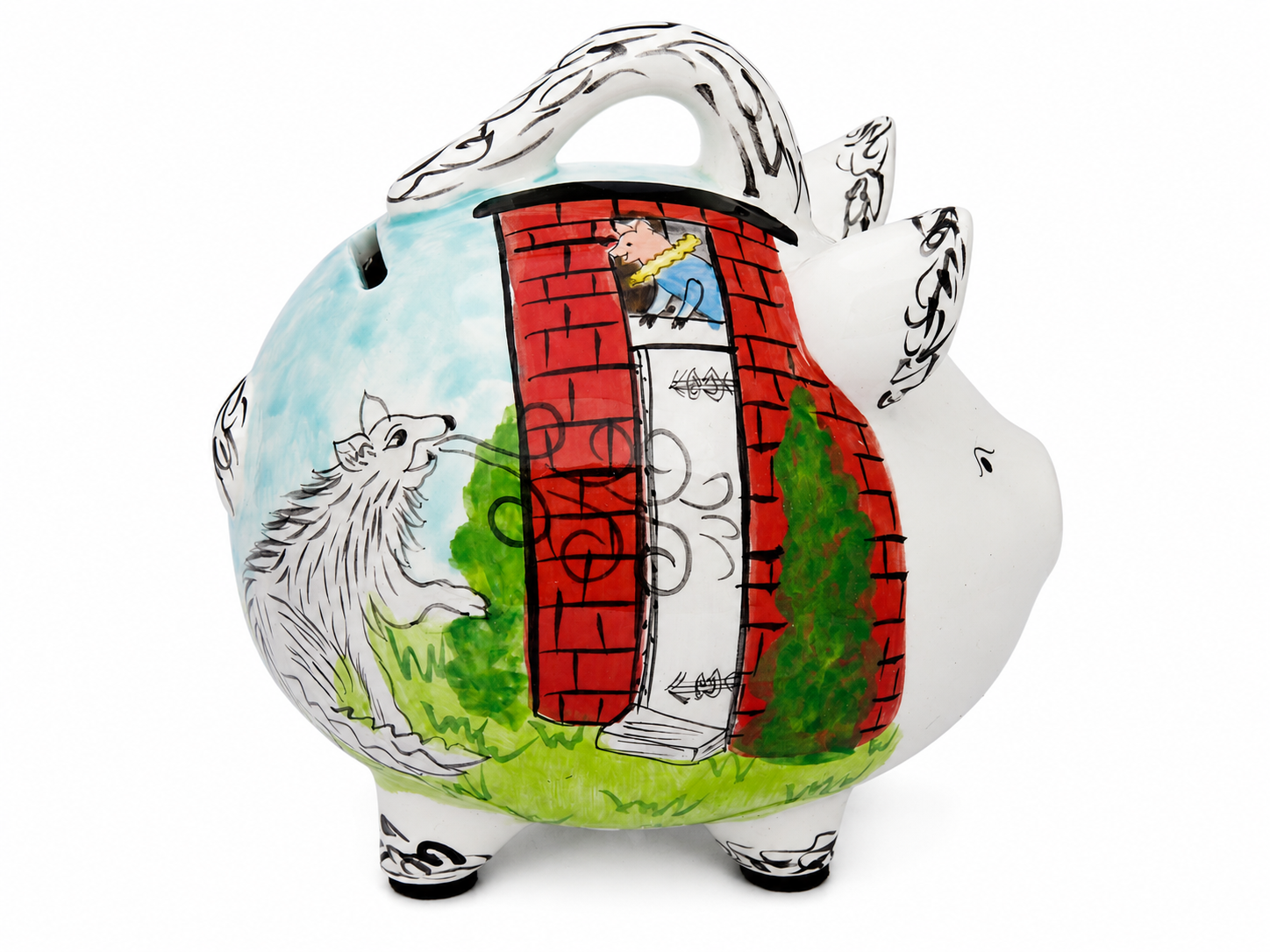 Three Little Pigs Piggy Bank