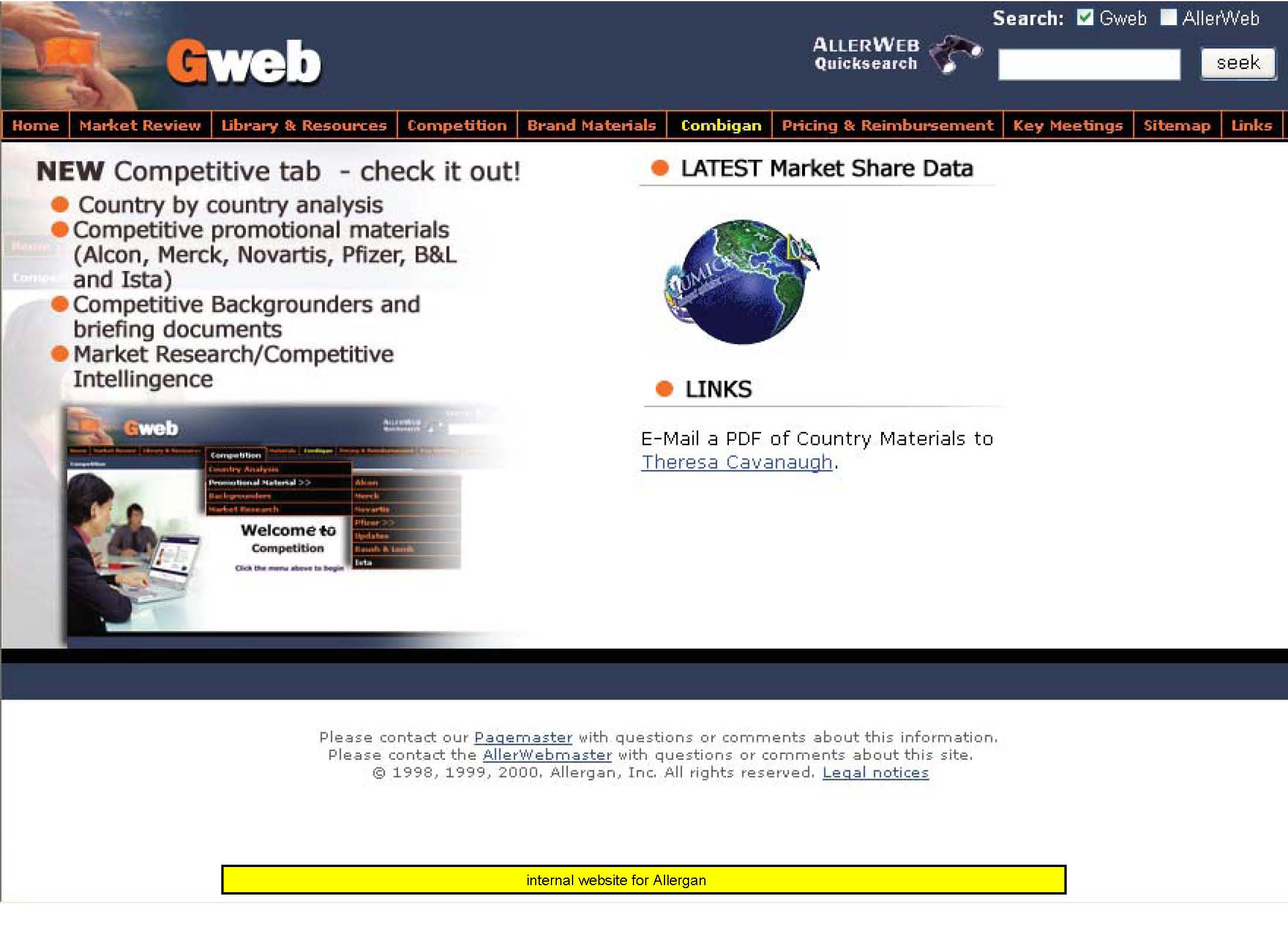 In-house Gweb Allergan Site