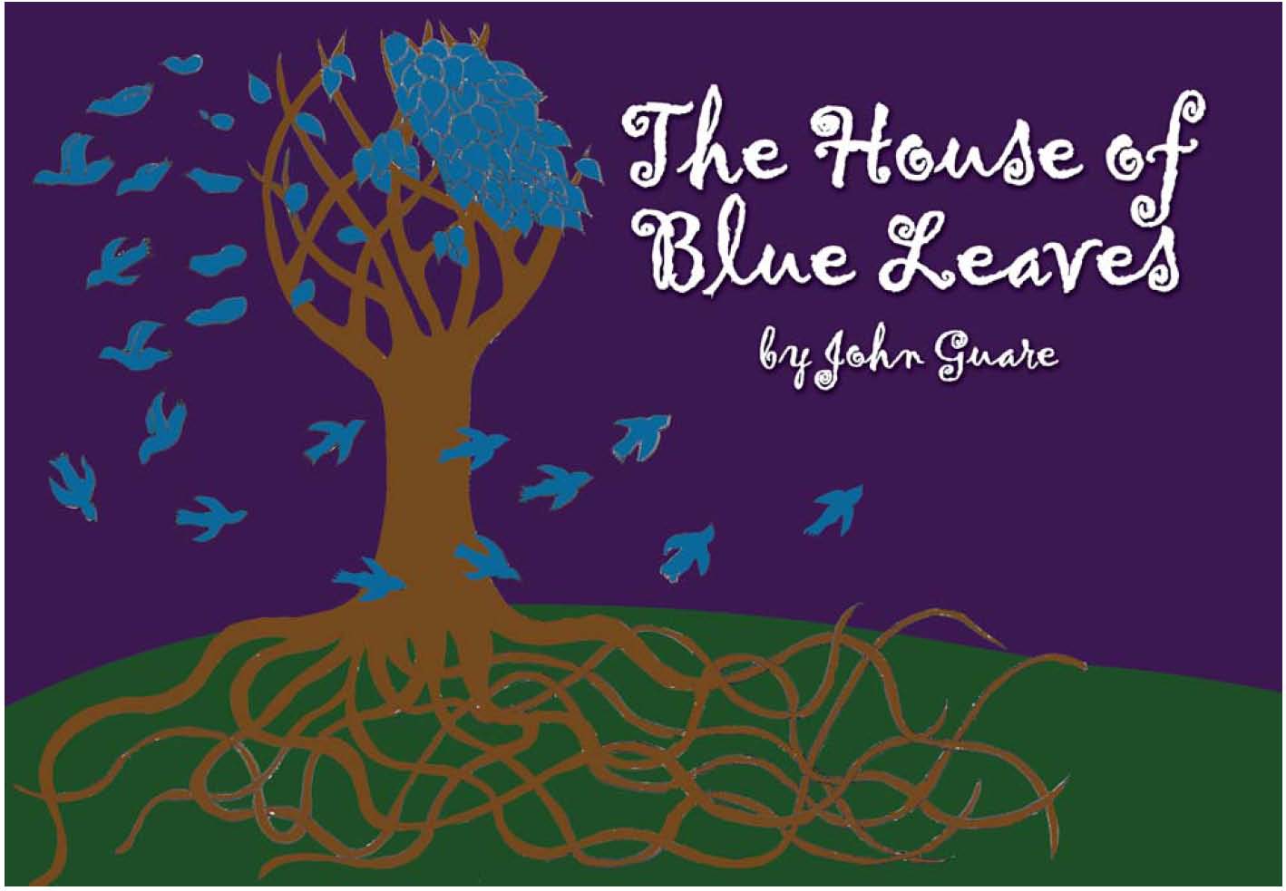 The House of Blue Leaves Postcard