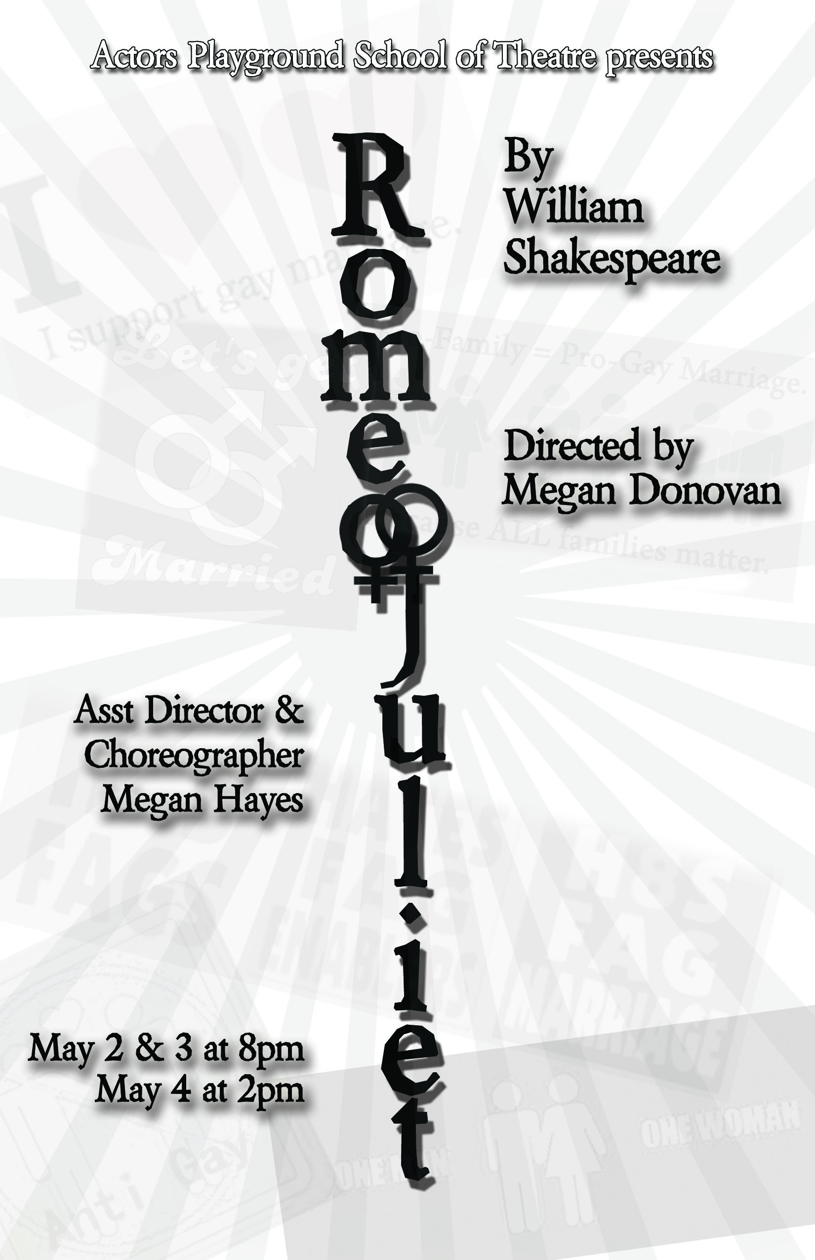 Romeo & Juliet Program Cover