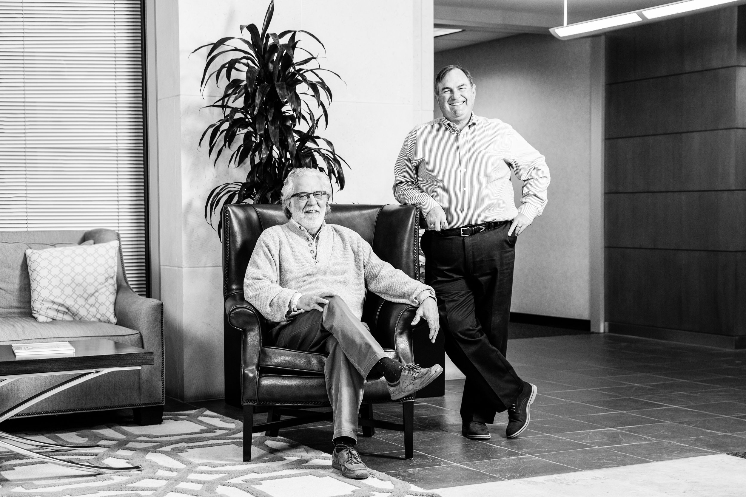 Pete Malone and Rick Wheeler, founders of Malone/Wheeler.