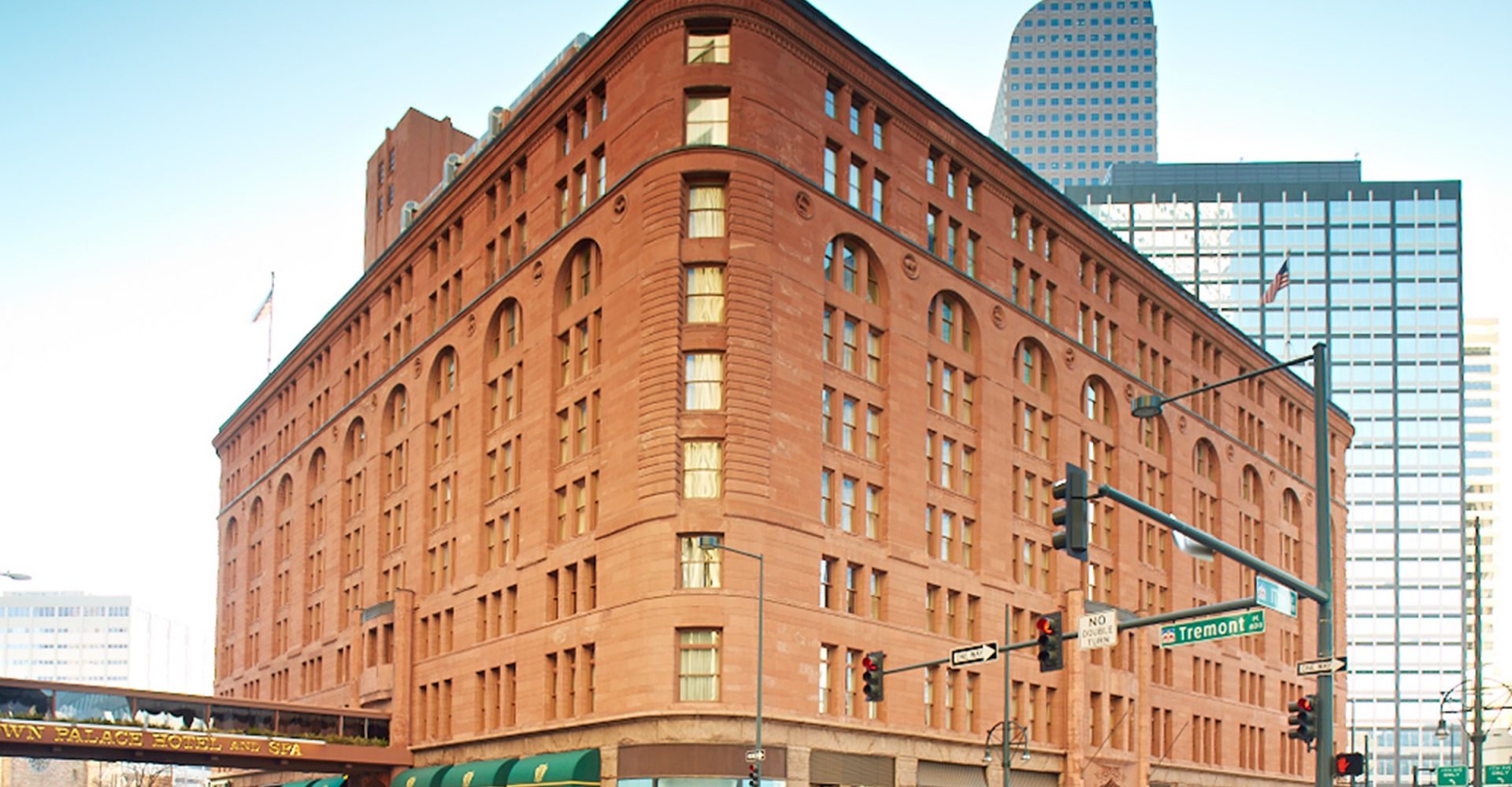 The Brown Palace in Downtown Denver, CO was opened in 1892. (photo: www.brownpalace.com)