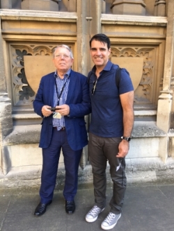  Sir Alan Meale with Bob Crawford