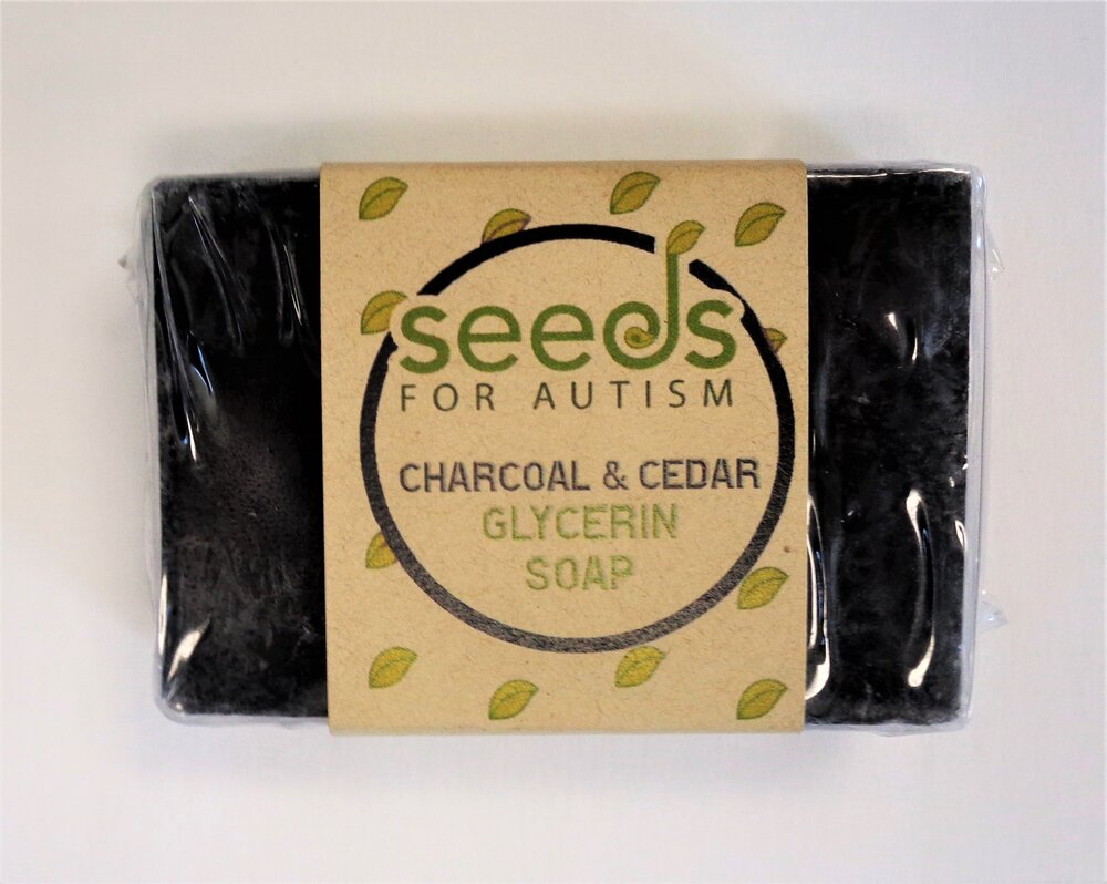 Charcoal and Cedar Glycerin Soap — SEEDs for Autism