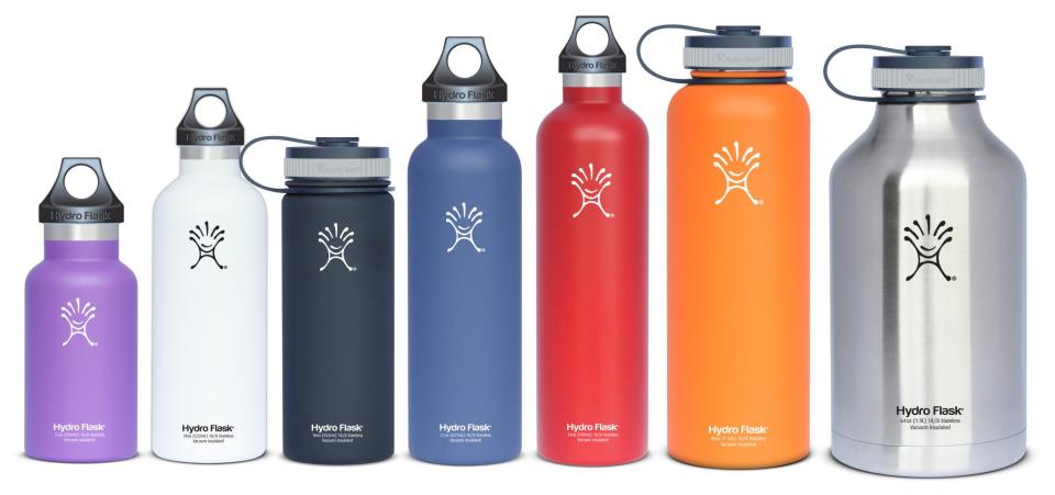 From "large" to "building a homemade bomb," Hydro Flasks come in all shapes and sizes.