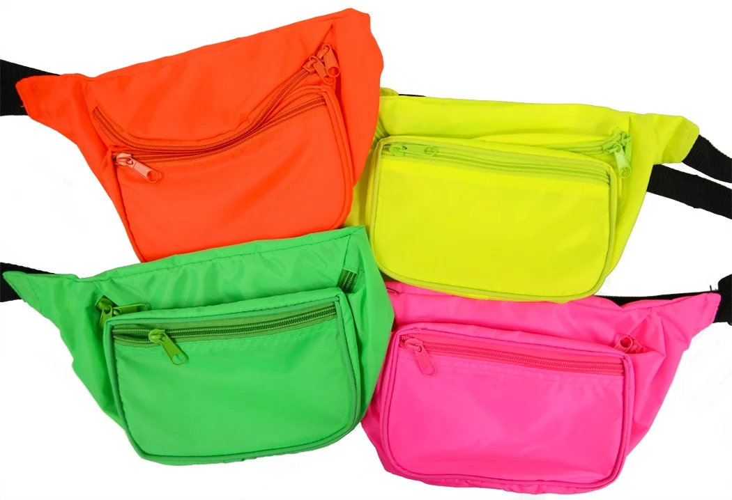 bright fanny pack