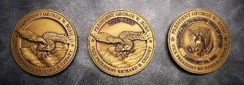 Back of medals