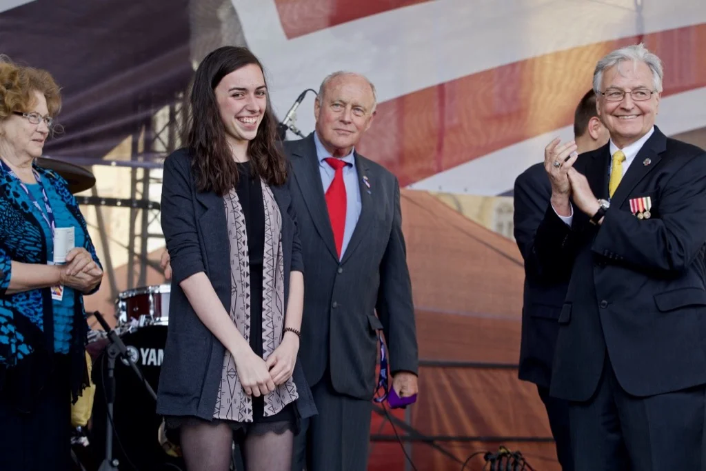2018 General Patton Scholarship of Honor recipient, Barbora Lavičkova