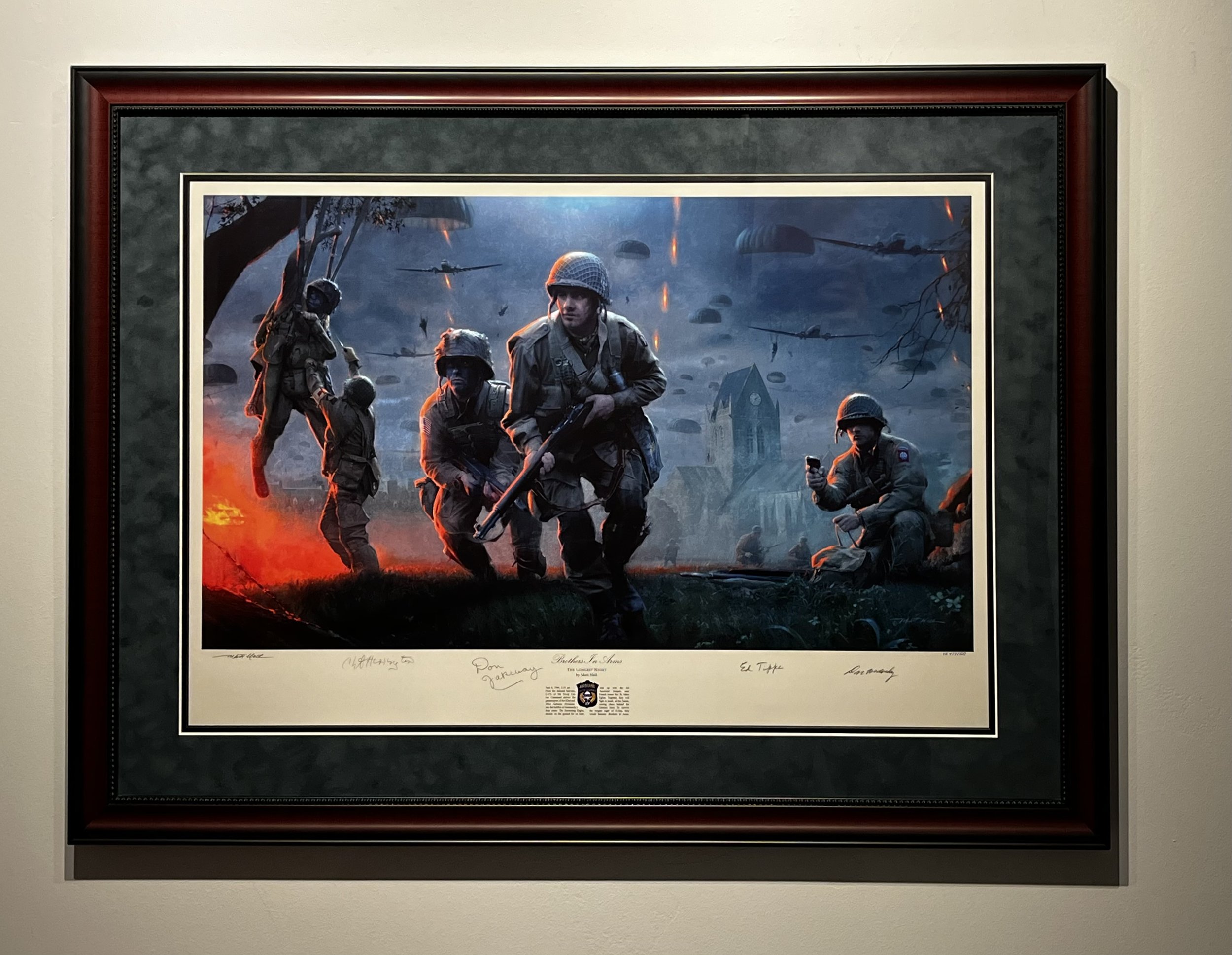 Brothers in Arms Framed Print