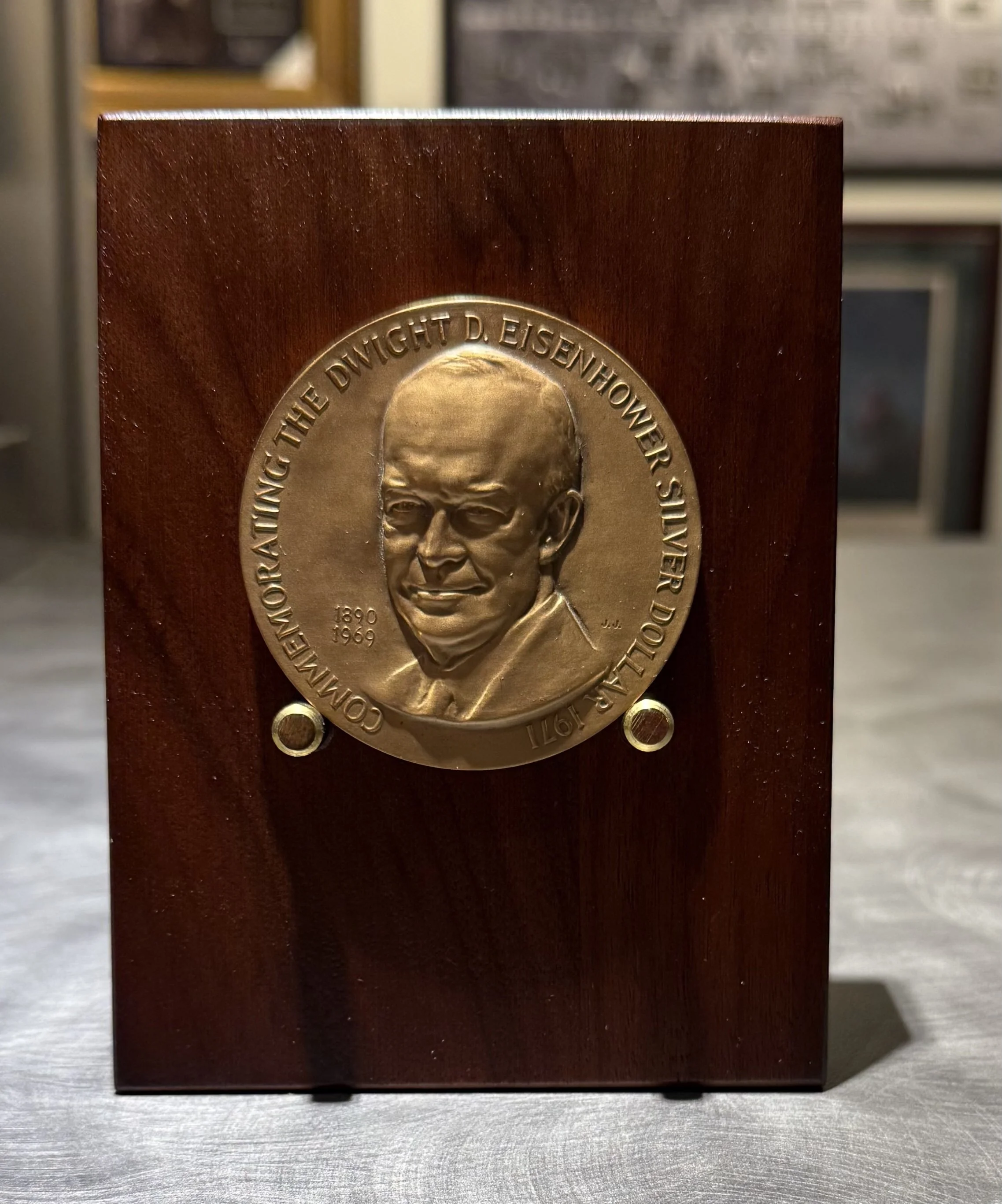 Eisenhower Bronze Medallion
