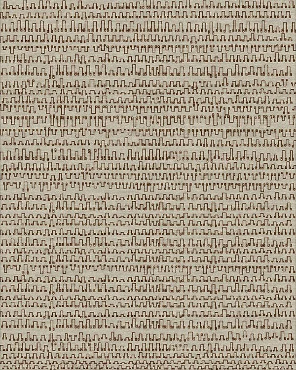 natural brown & white