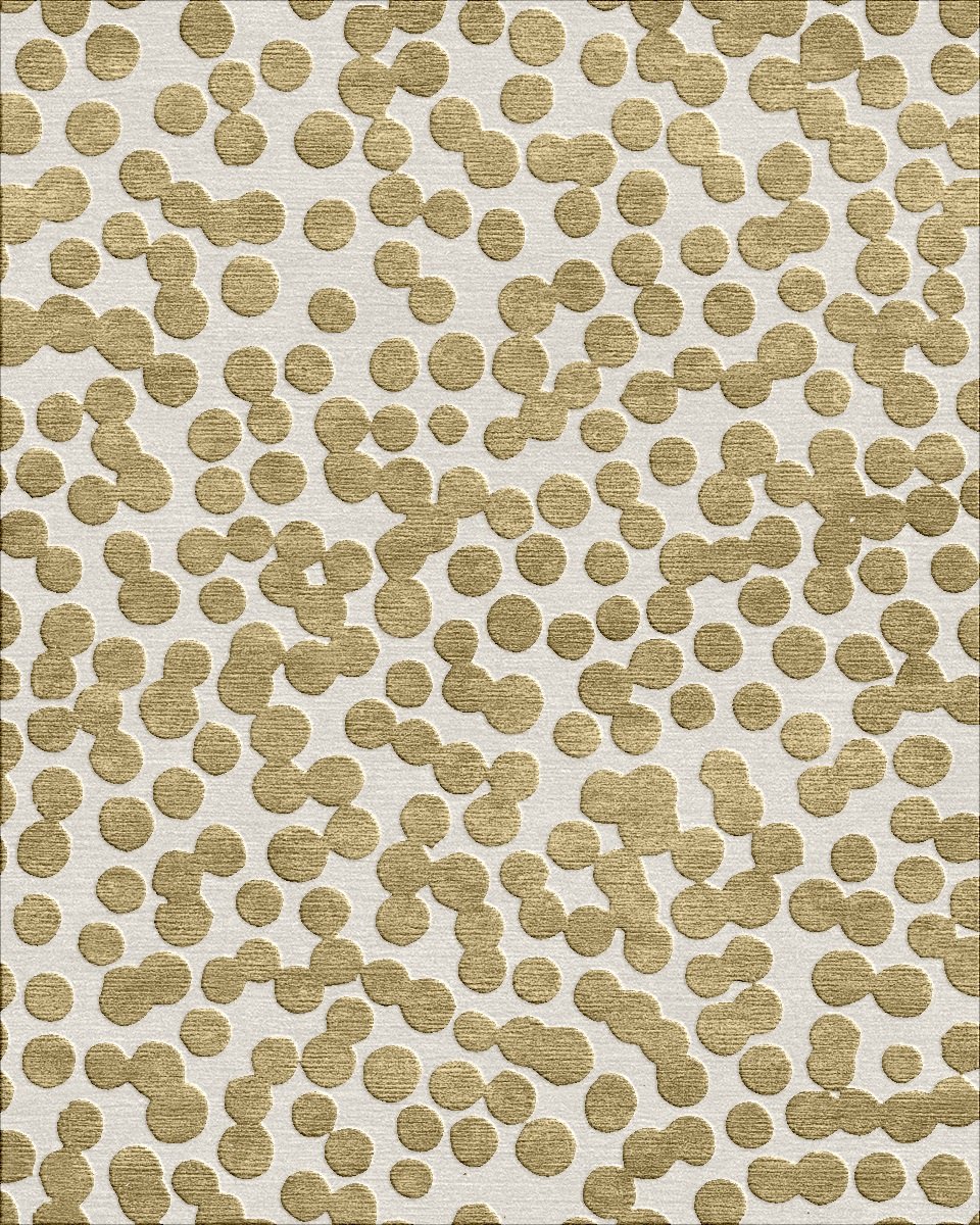 gold on white