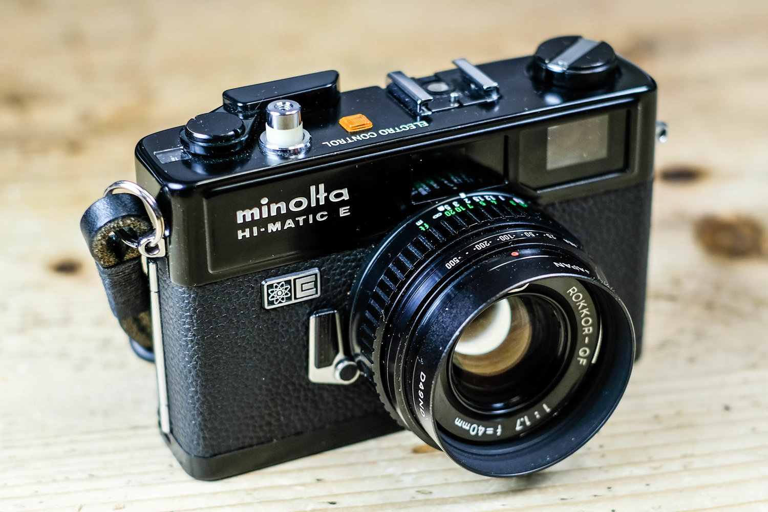 minolta HI-MATIC E - フィルムカメラ