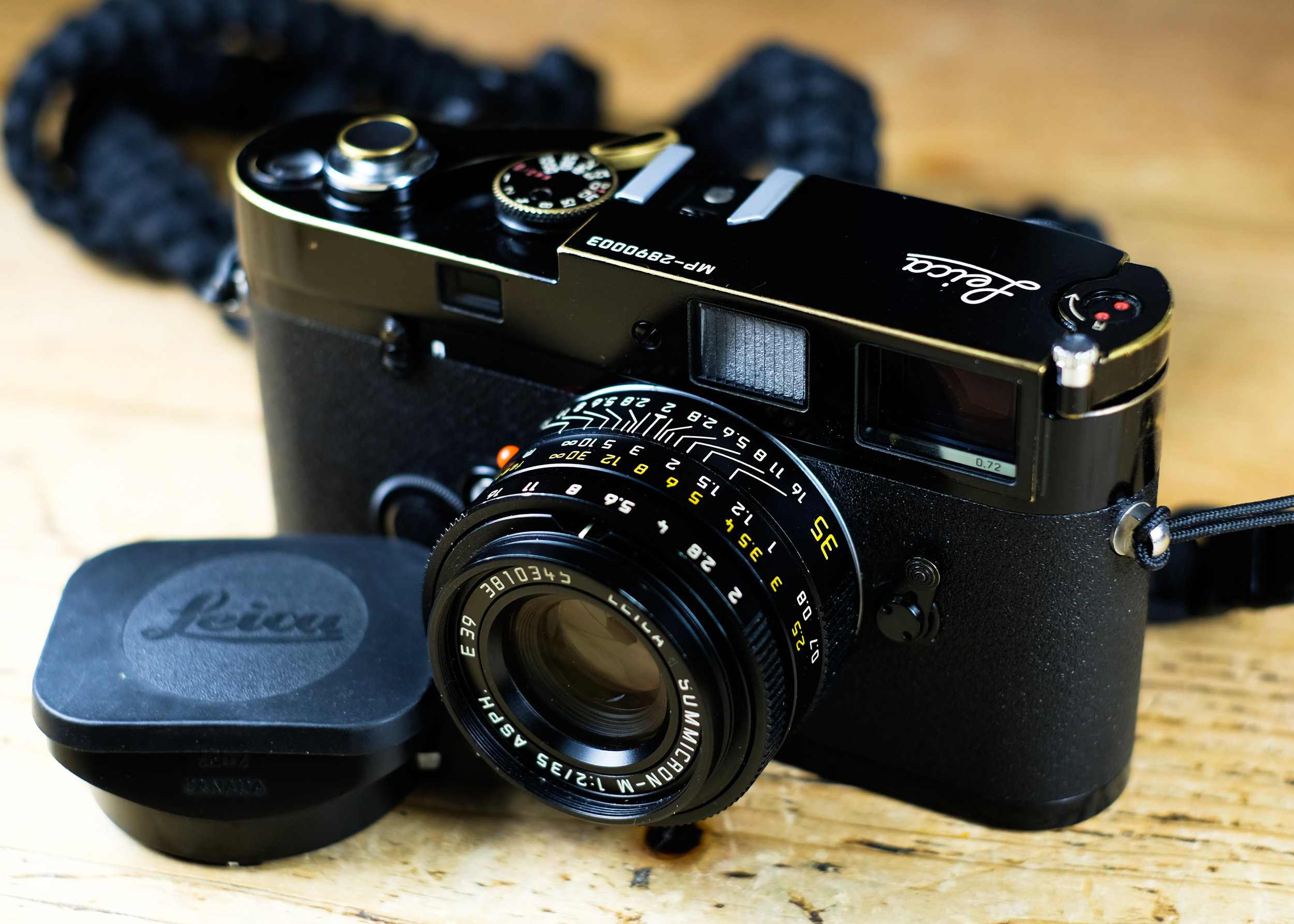 leica mp brassing
