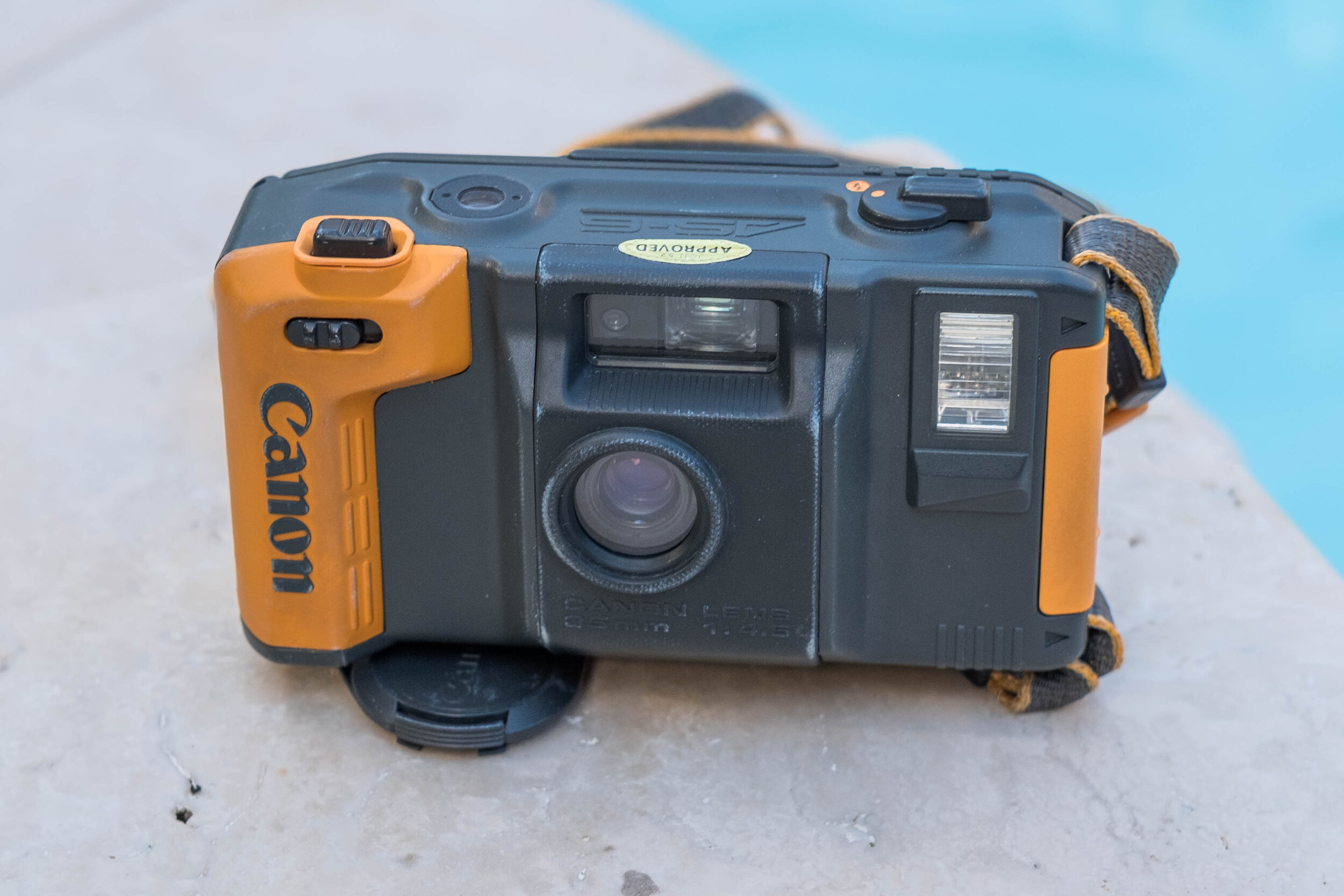 美品】Canon キャノン AS-6 防水カメラ フィルムカメラ OD135 Canon AS 