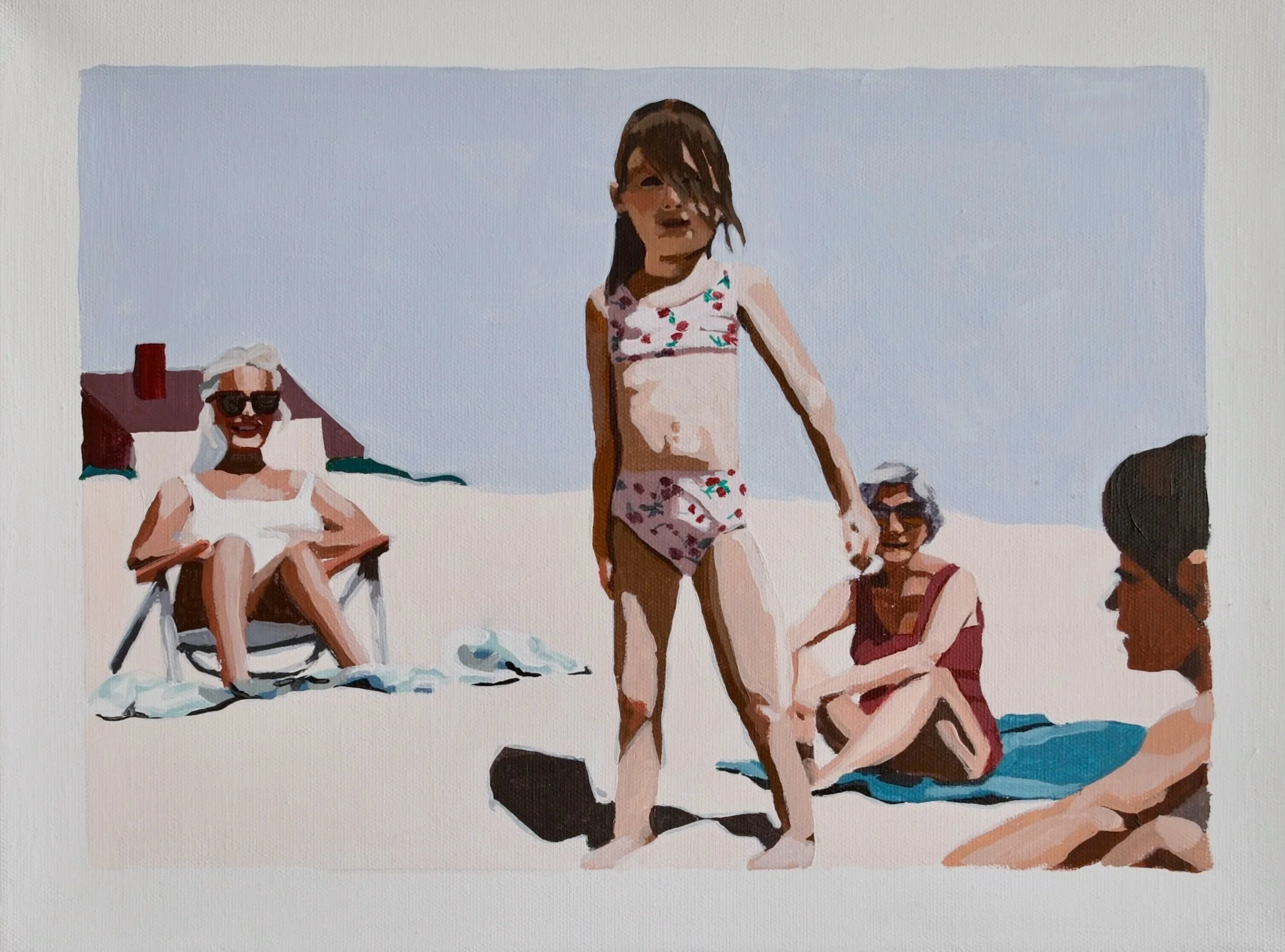 <i>Between the Women, the Girls, and the Sky</i>, 12x16in</small>