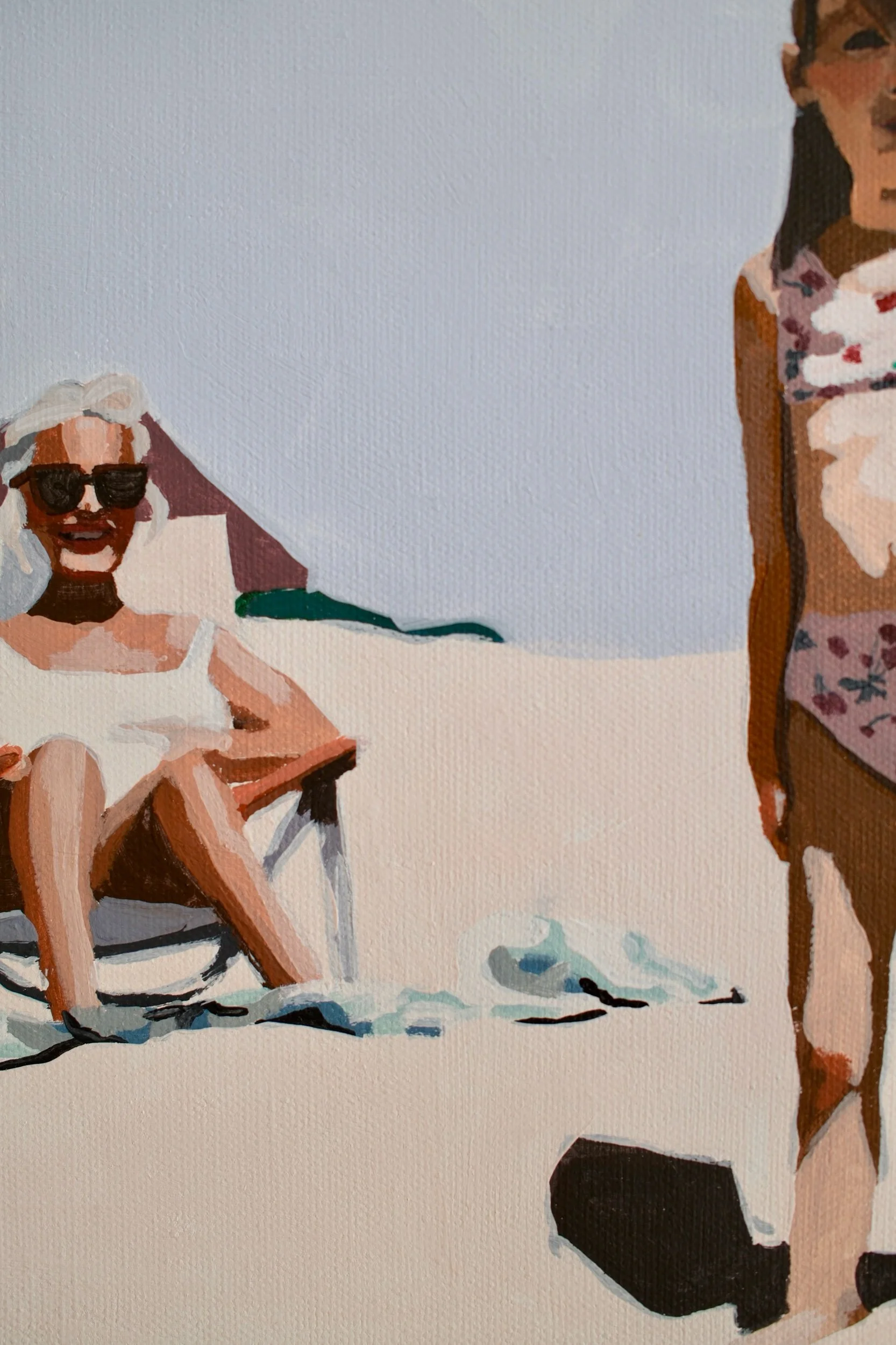 <i>Between the Women, the Girls, and the Sky</i>, detail</small>