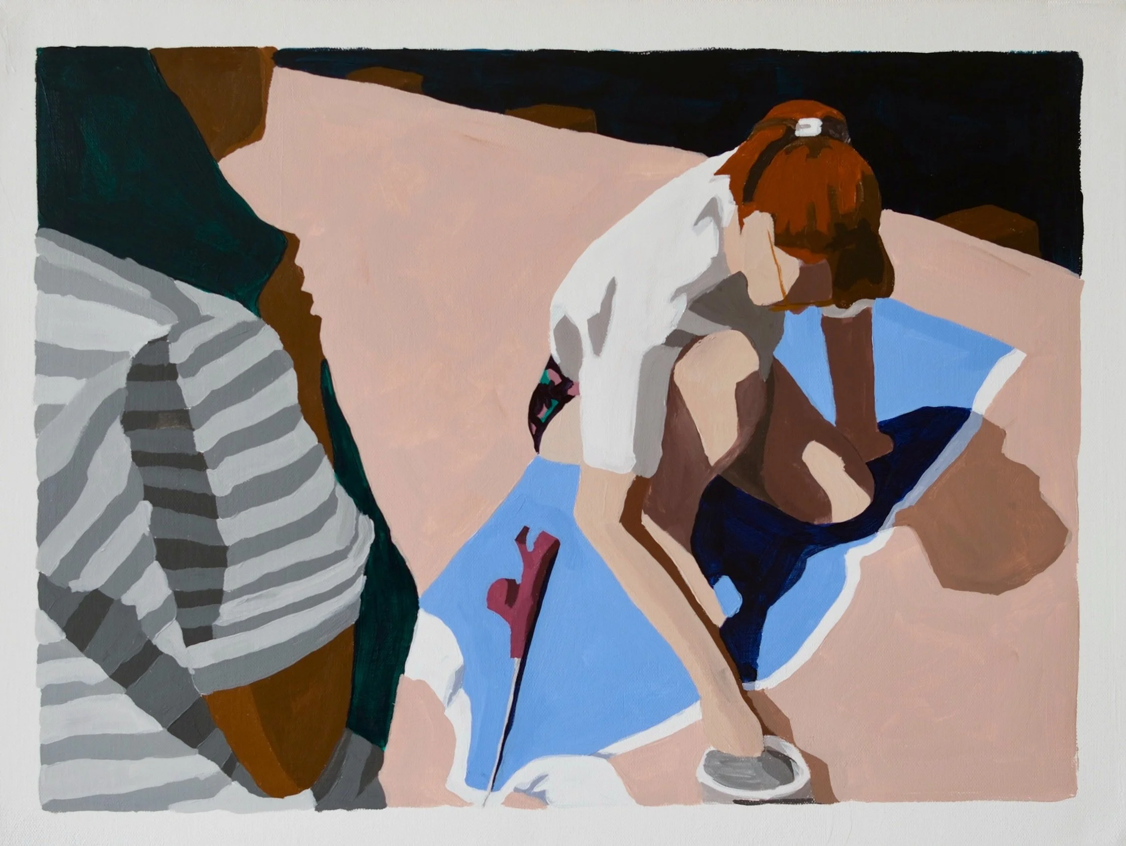 <i>She Reached Just Like That</i>, 18x24in</small>