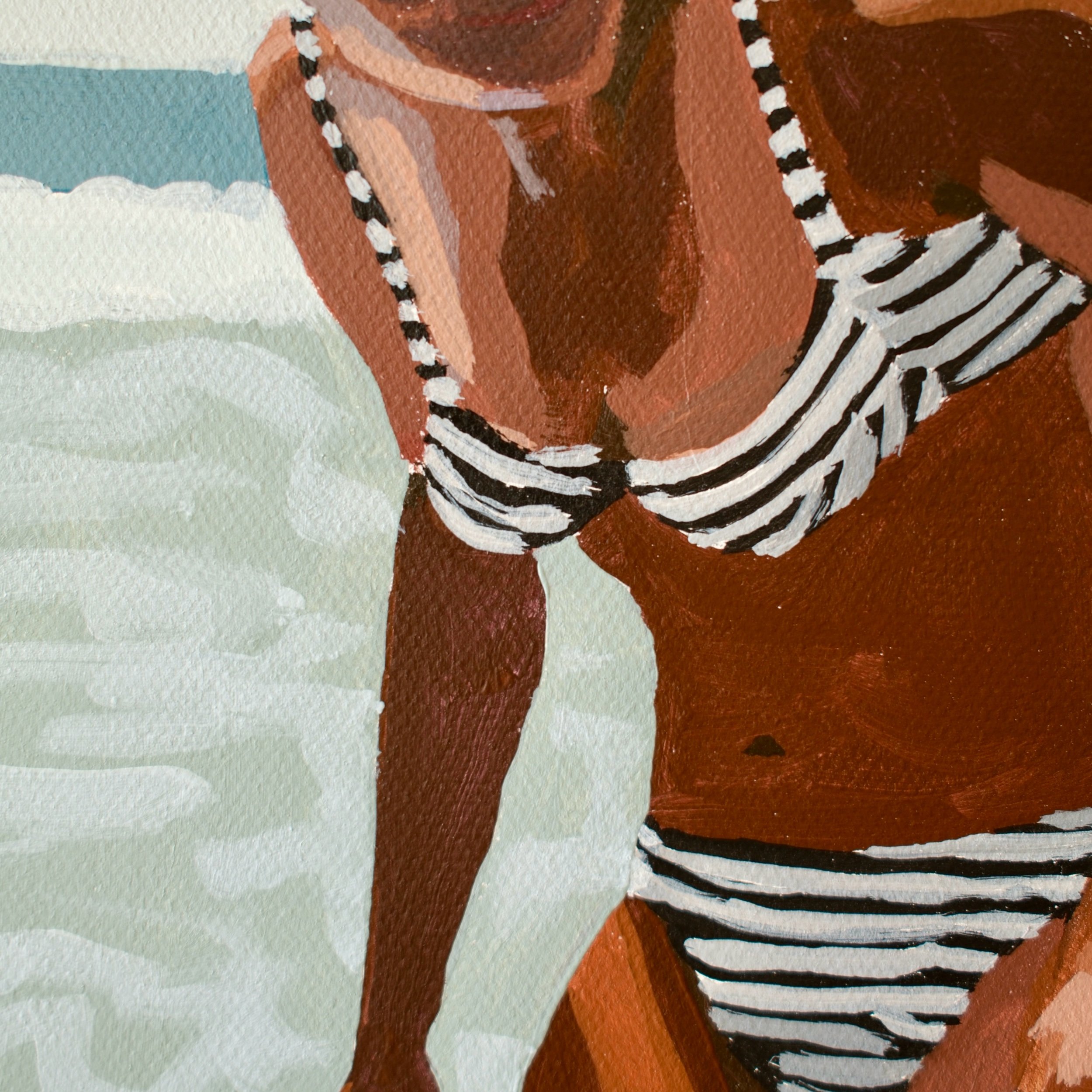 <i>Ankle Deep</i>, detail