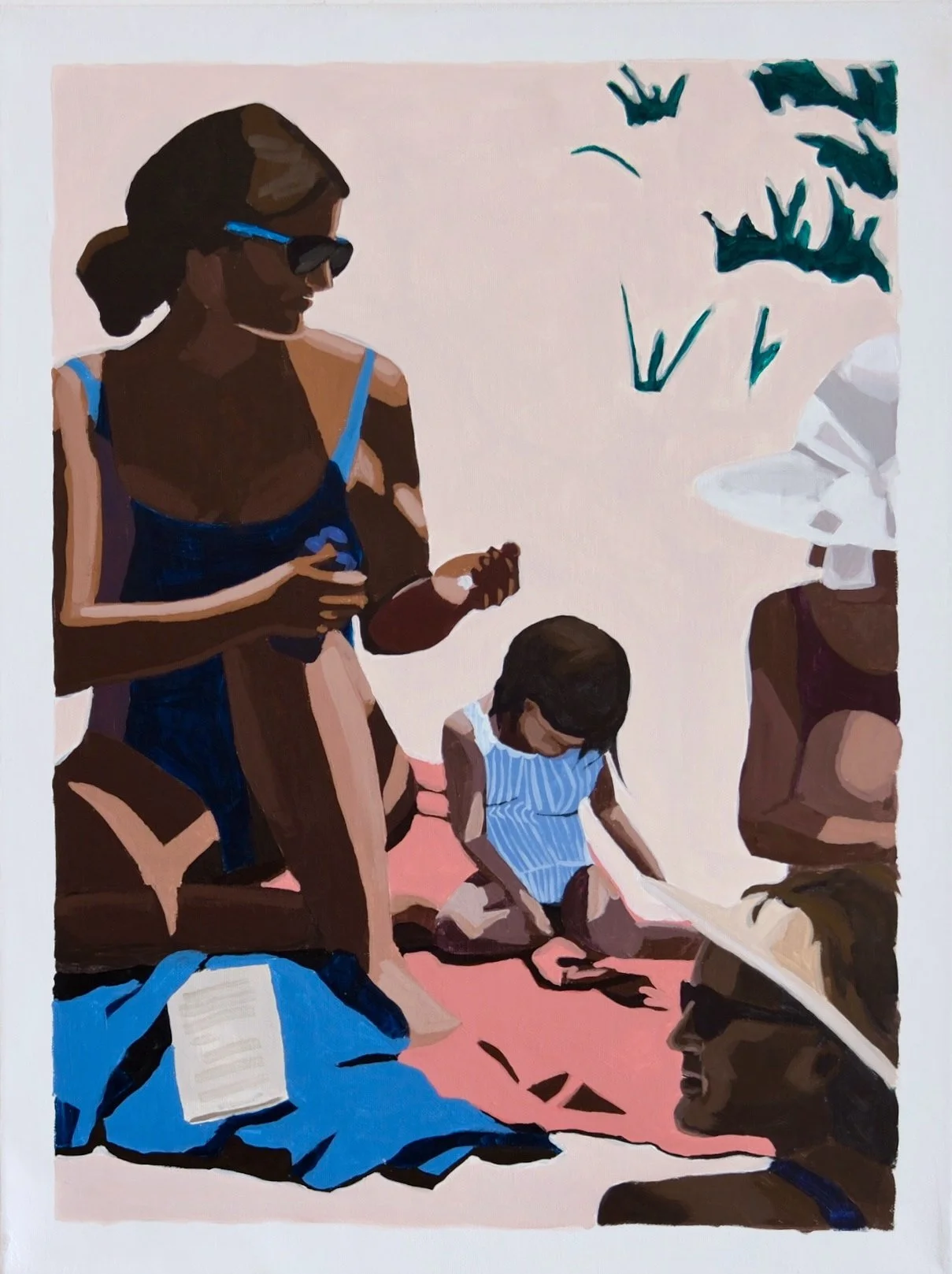 <i>Where We Sat in the Sun</i>, 18x24in</small>