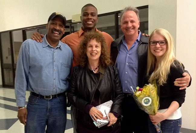 Years of Sky cast (NY) with playwright Barbara Blatner