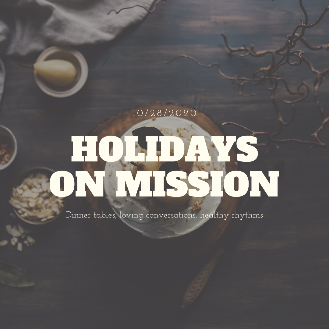 'Holidays on Mission' Webinar