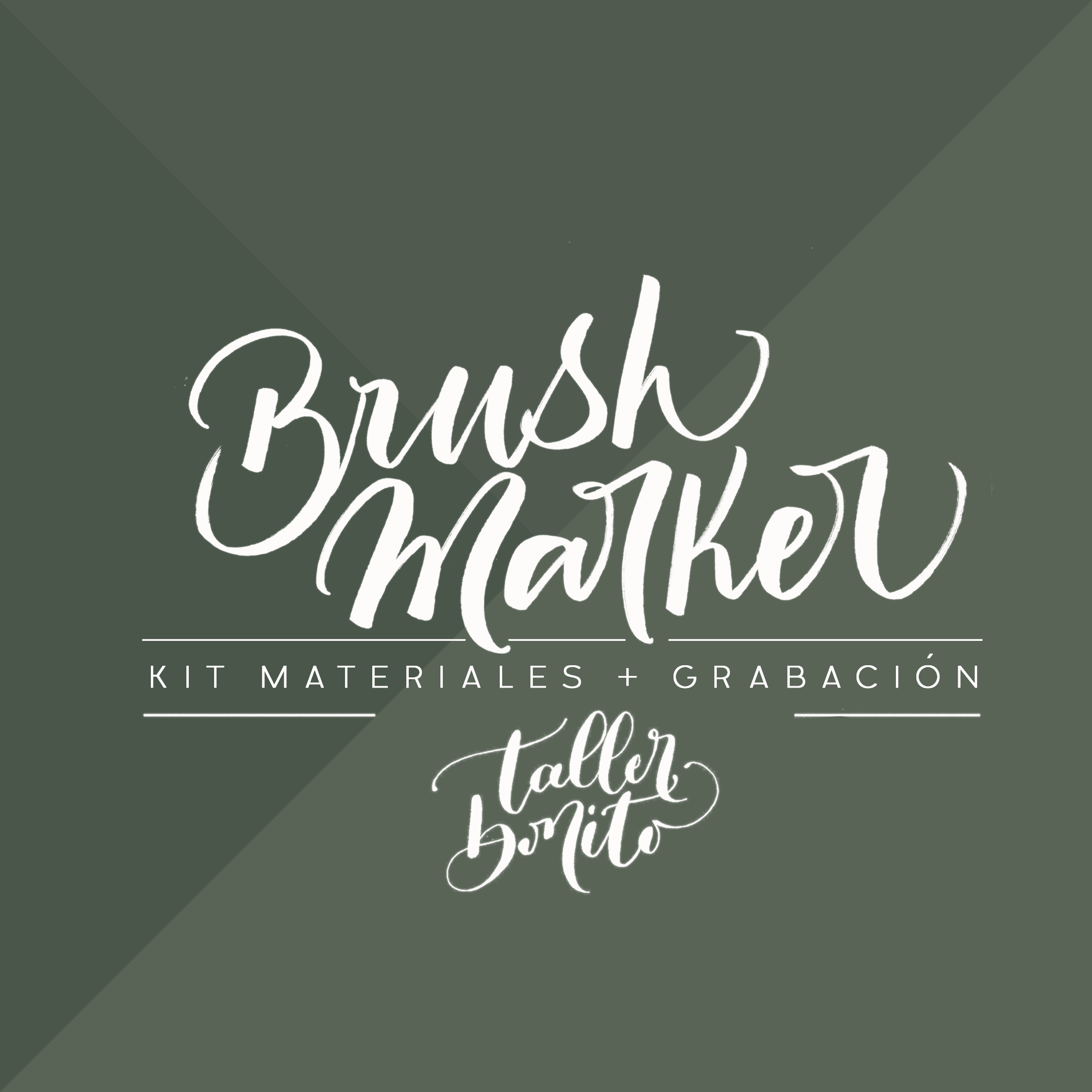 KIT + GRABACIÓN | Brush Marker