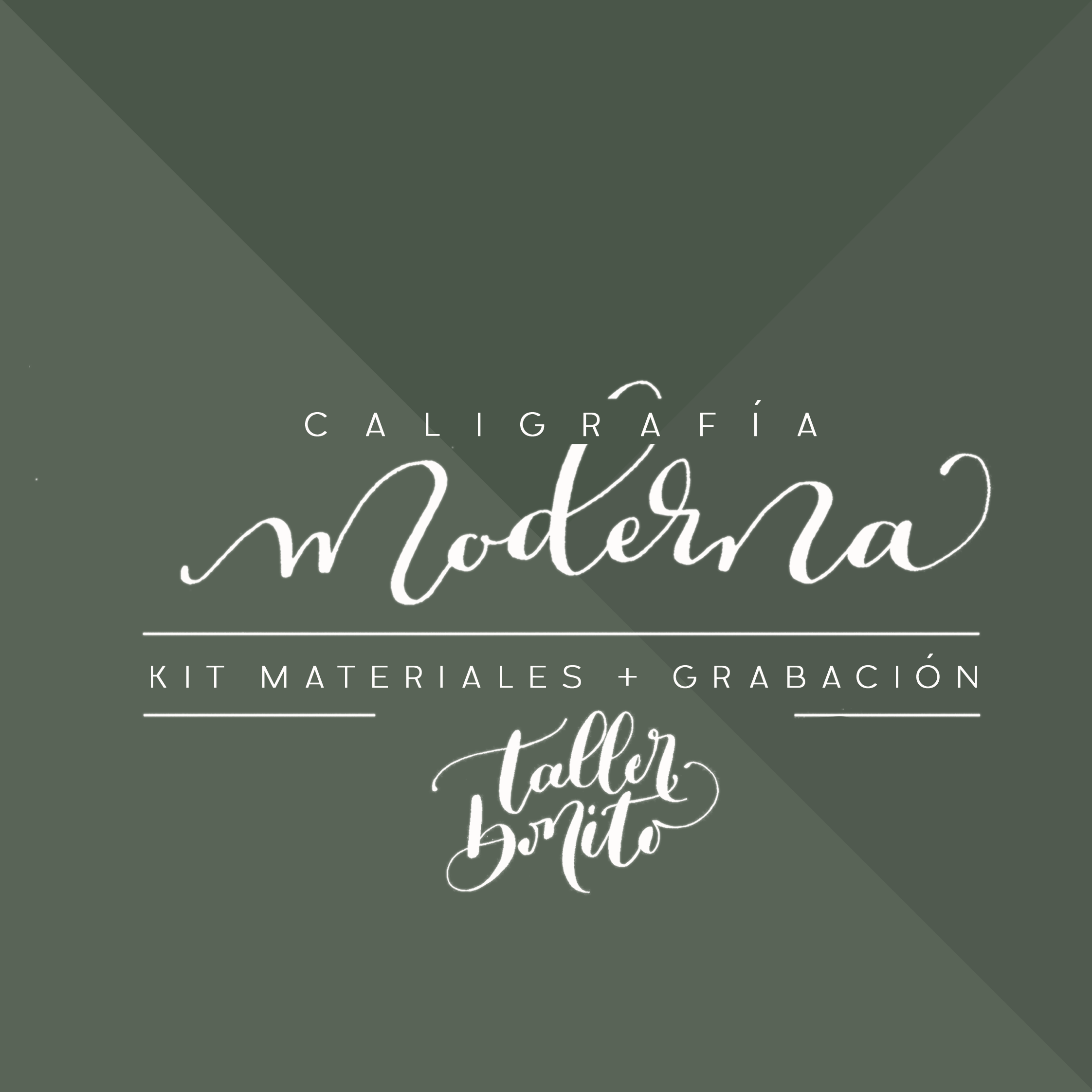 KIT + GRABACIÓN | Caligrafía con plumilla
