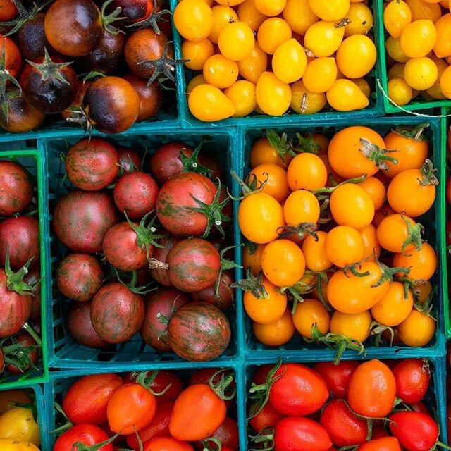 Happy summer solstice! Our current seasonal menu features some of our favorite summer harvests&mdash;cherry tomatoes, summer squash, local lettuces, snap peas, green beans, and more. Come celebrate the season with us 🌞