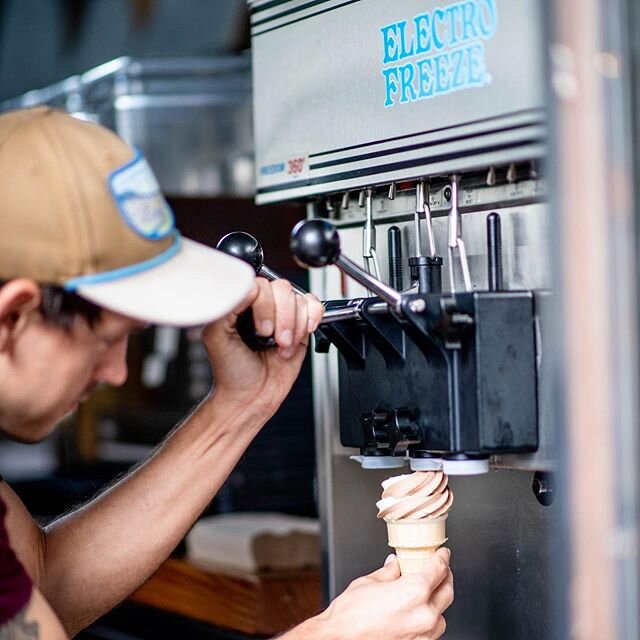 We&rsquo;re sorry to announce that our Electro Freeze decided to take an unexpected summer vacation 😕 We&rsquo;ve got a call in to the tech, but they&rsquo;re not able to come out until Monday. We hope to have soft serve back for you all early next 
