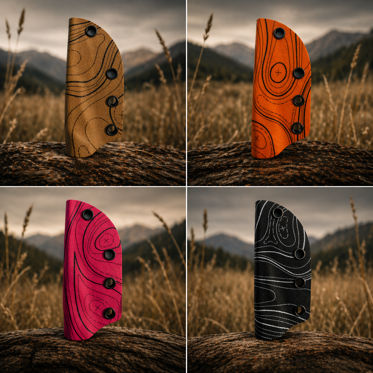 Custom Hollow Bone Topo Sheath