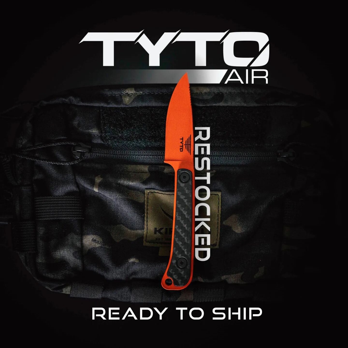 Tyto AIRs Restocked and Ready to Ship! 

Made in the USA 🇺🇸 

Ultralight.  Ultra Sharp.

#tytoknives #ultralightultrasharp #huntingknife #huntinggear #hunting #huntingknives #tytohunting #edcknives #edcknife #edc