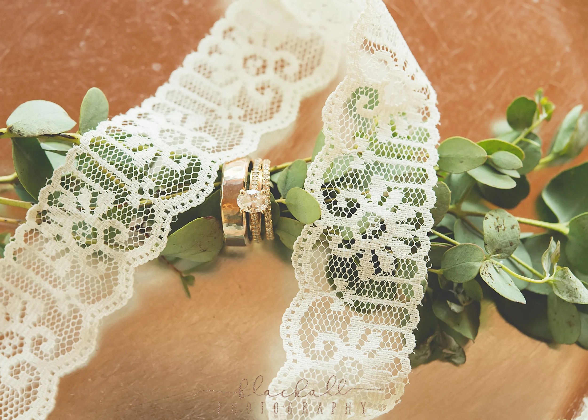 Who doesn't love a little lace with their bling?!